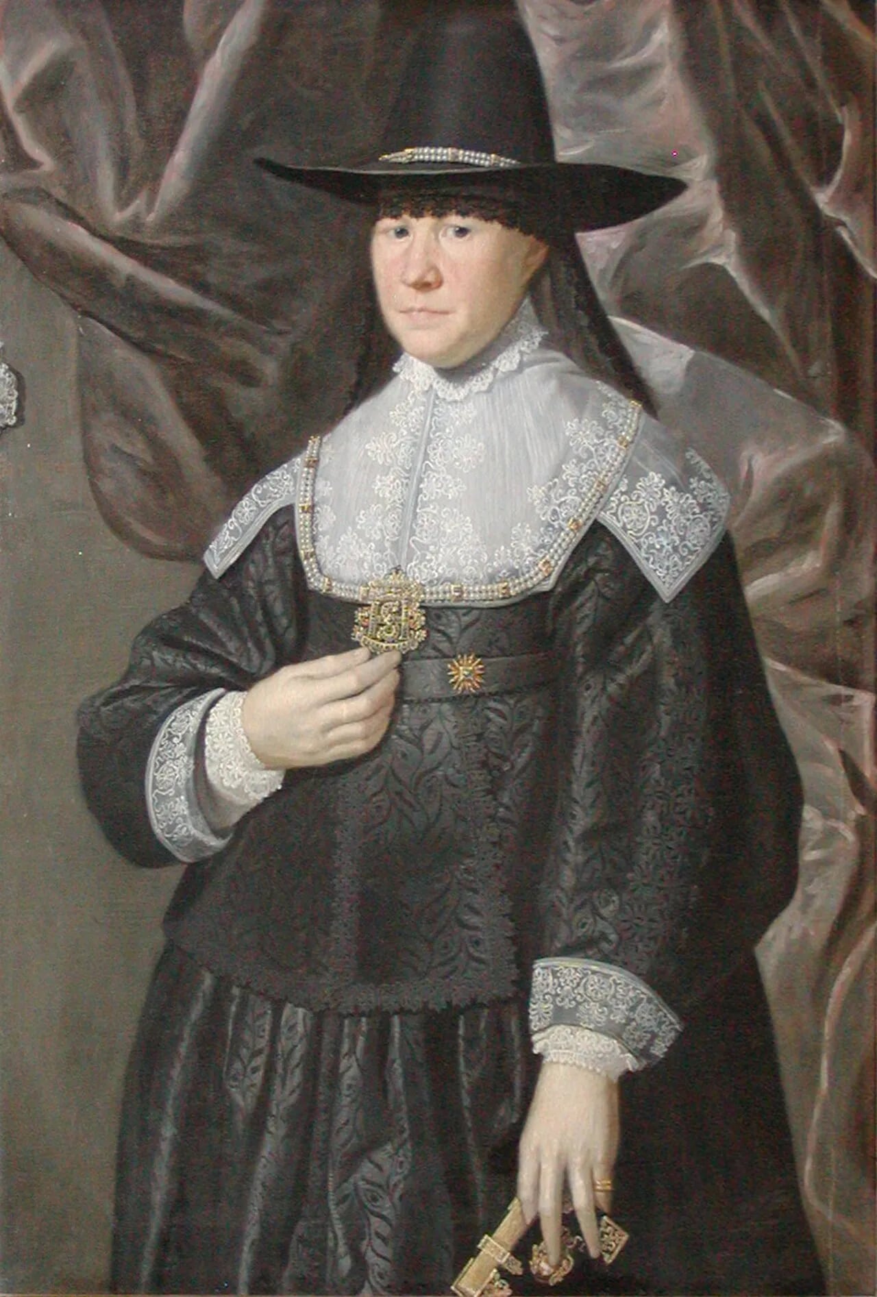 Portrait of Anne Gøye (1609–1681) – memorial page