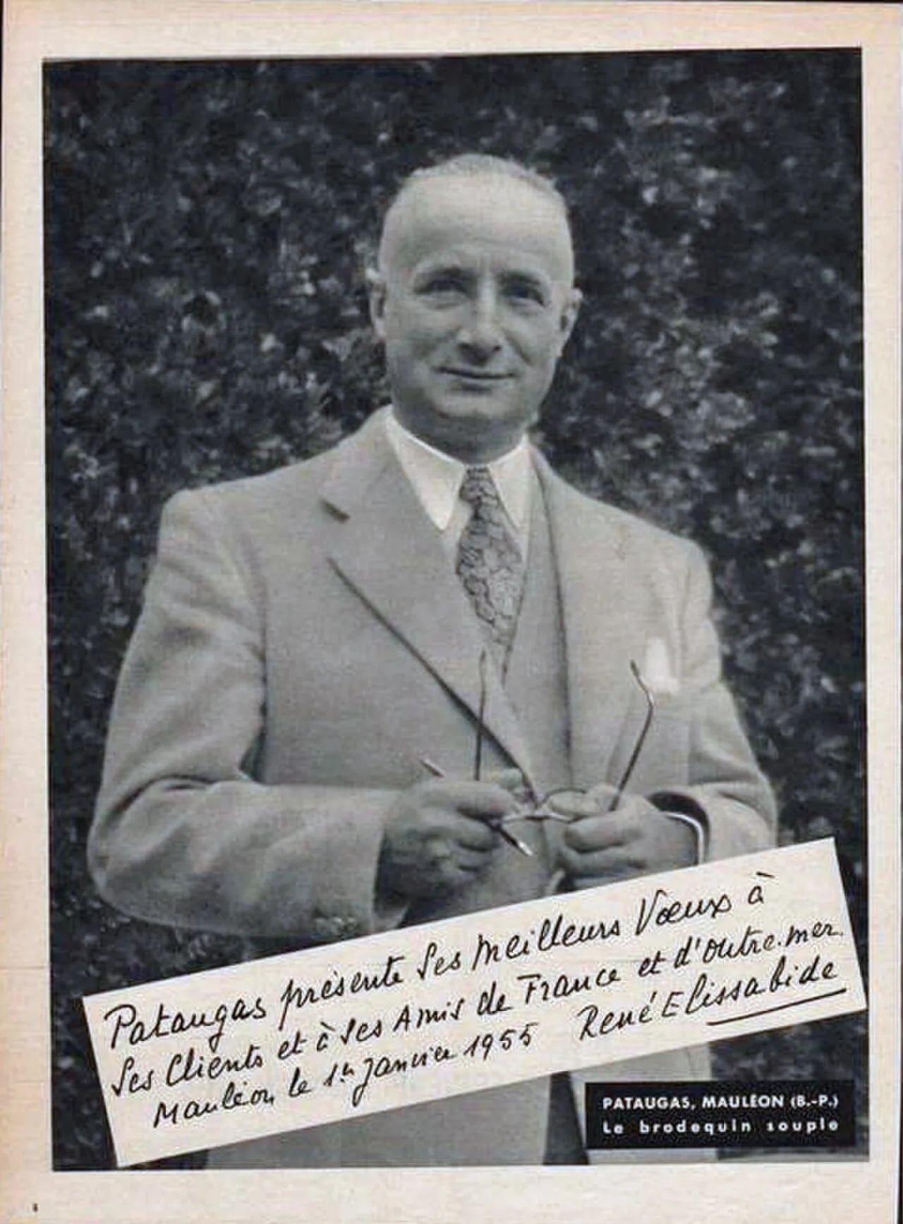 Porträt von René Elissabide (1899–1967) – Gedenkseite