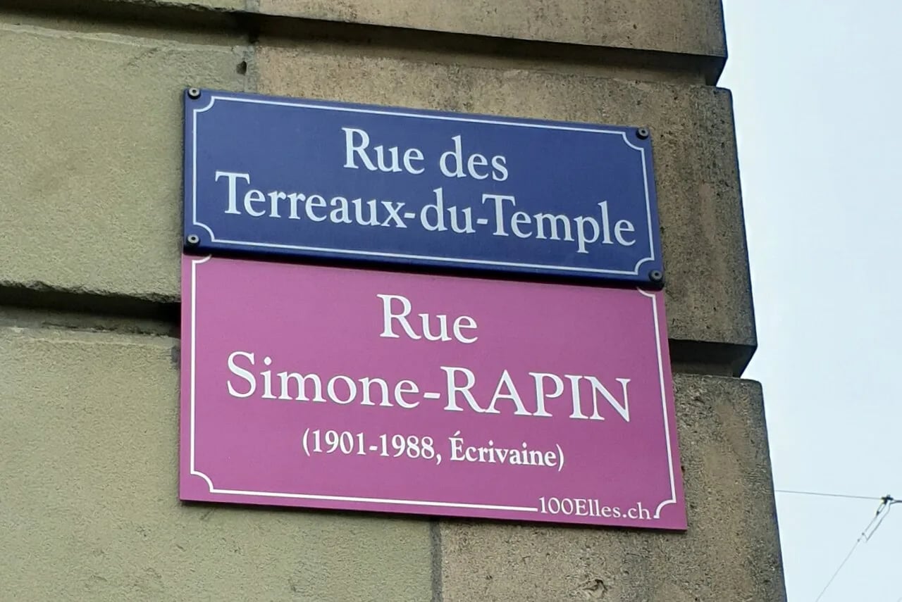 Porträt von Simone Rapin (1901–1988) – Gedenkseite