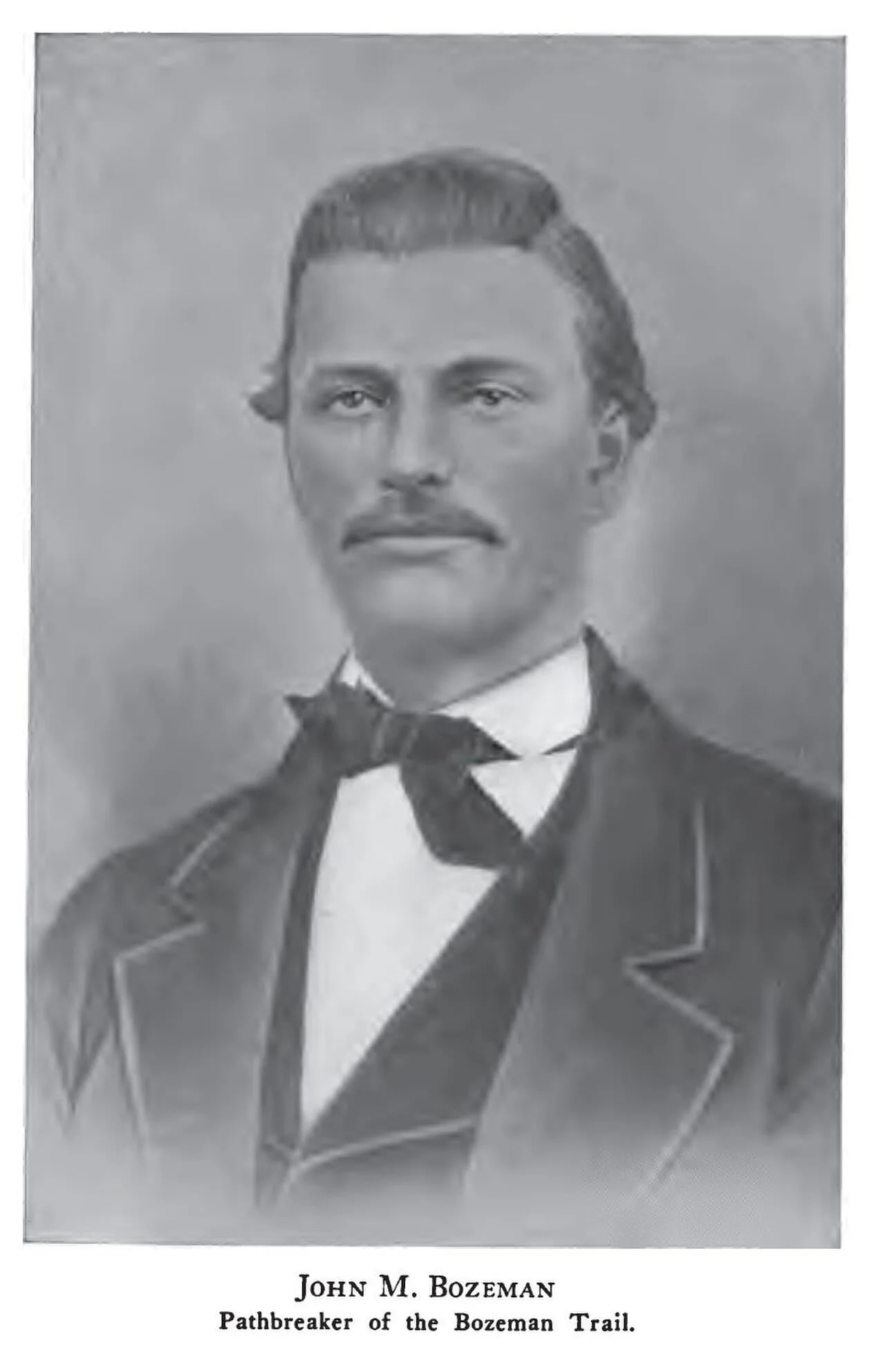 Porträt von John Bozeman (1835–1867) – Gedenkseite