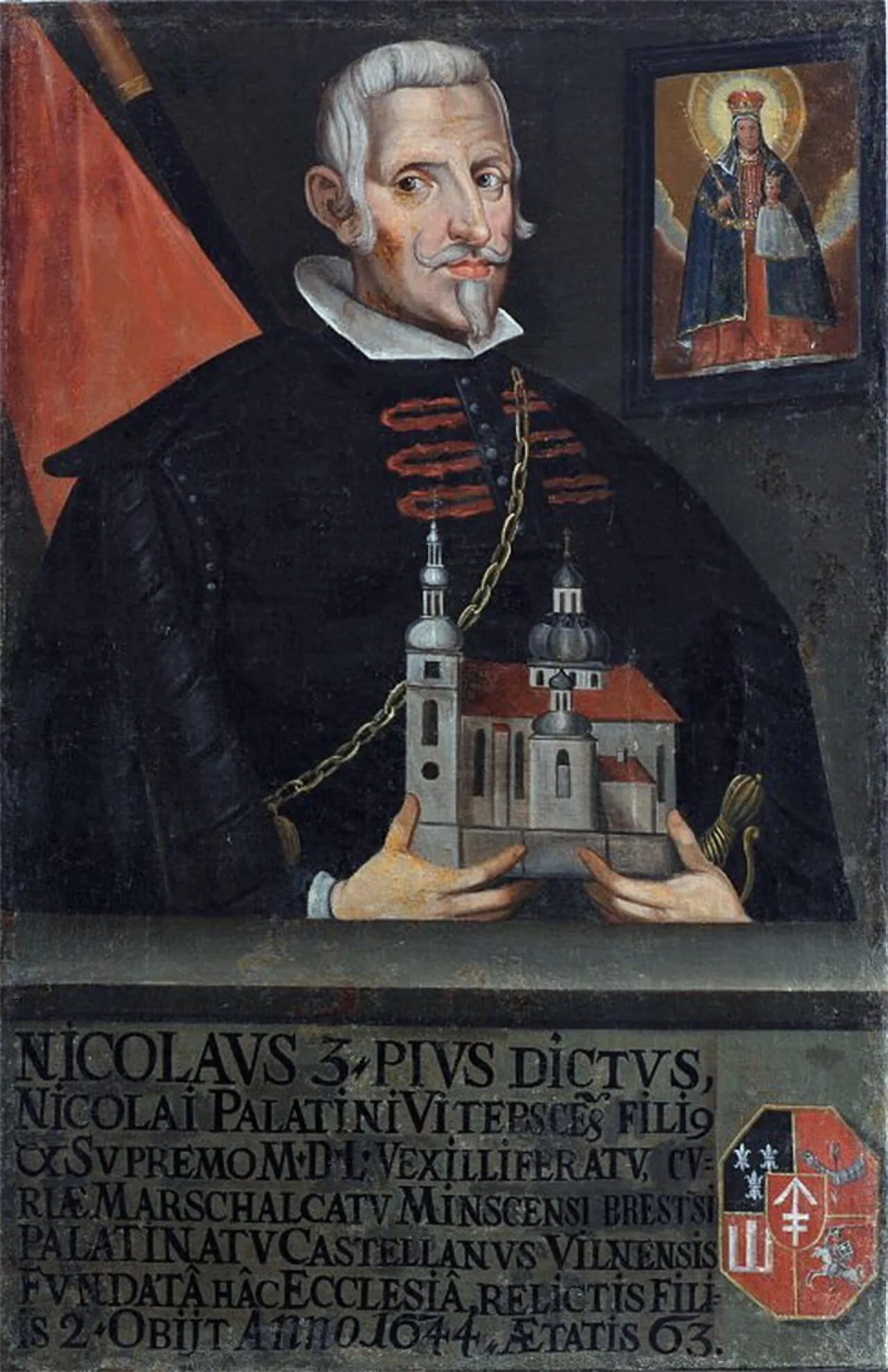Portrait of Mikołaj Sapieha (1581–1644) – memorial page