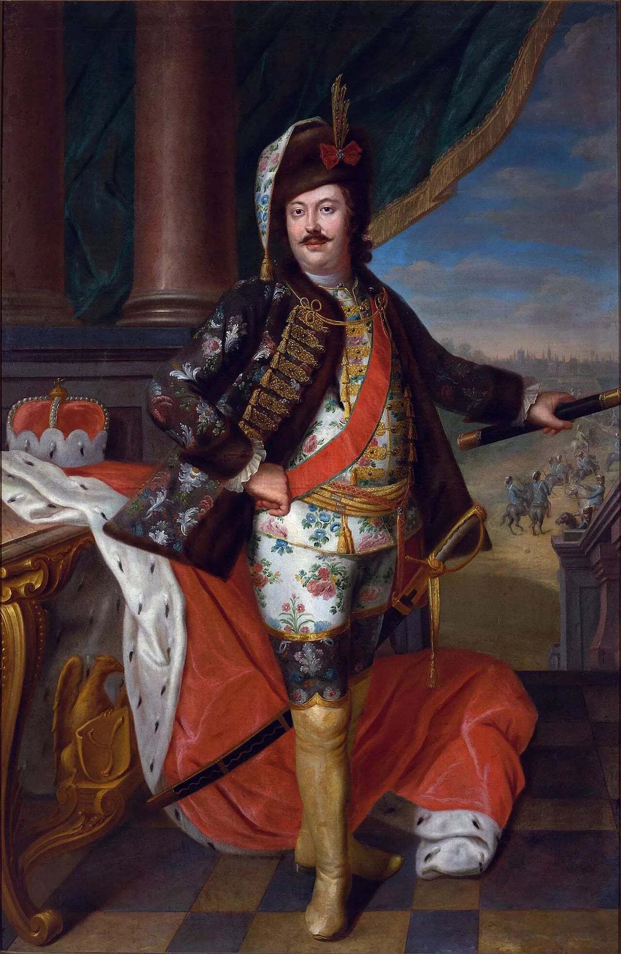 Porträt von Hieronim Florian Radziwiłł (1715–1760) – Gedenkseite