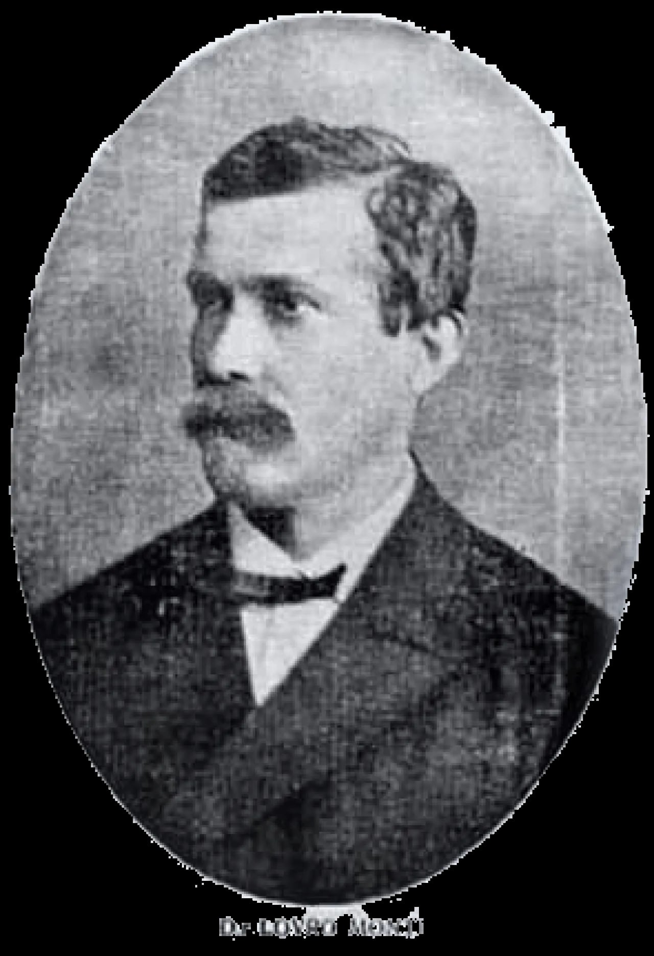 Portrait of Lovro Monti (1835–1898) – memorial page
