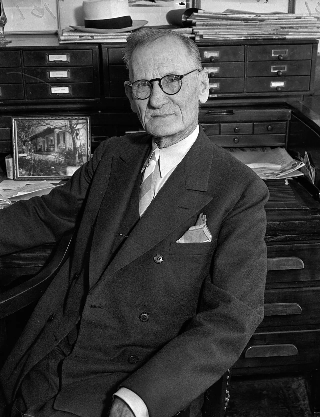 Porträt von Thomas Lincoln Tally (1861–1945) – Gedenkseite
