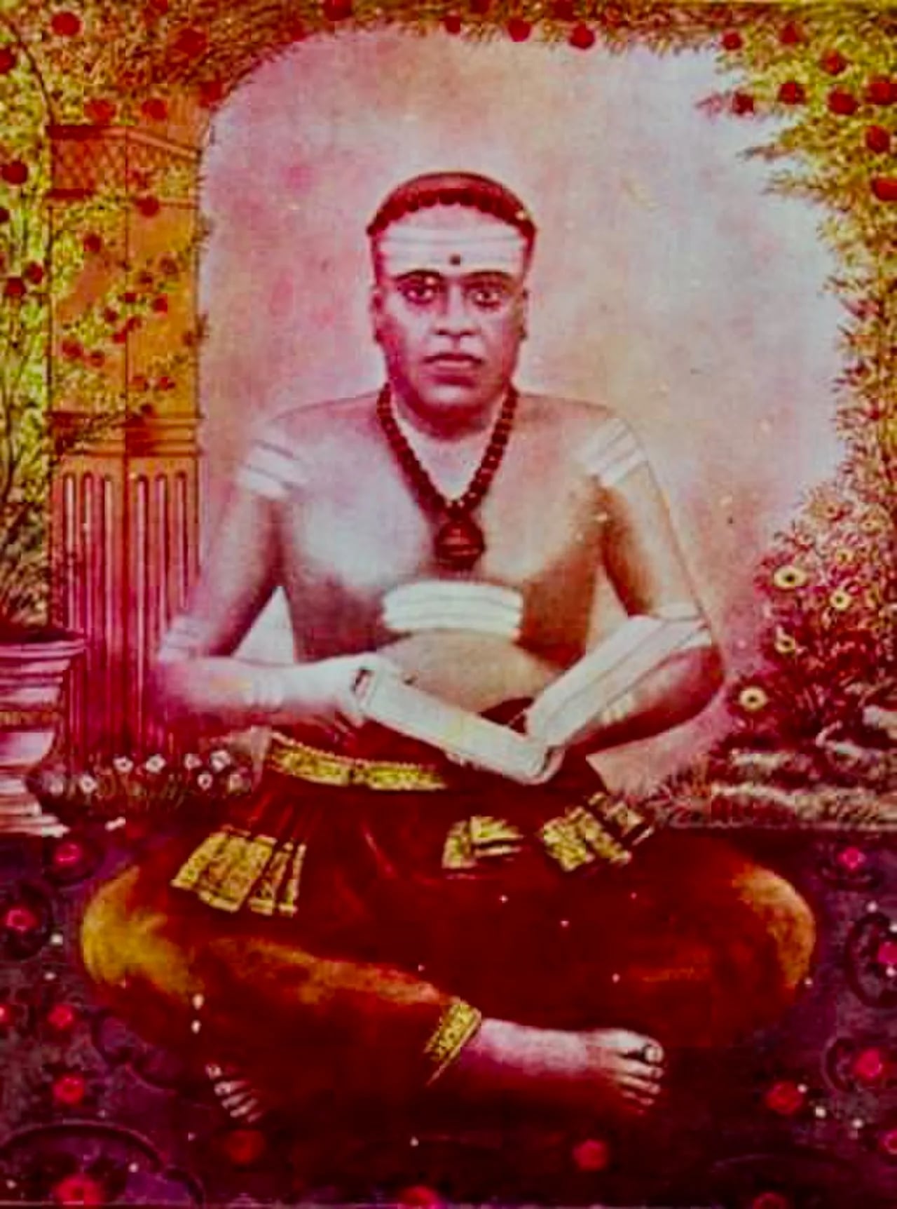 Portrait of Arumuka Navalar (1822–1879) – memorial page