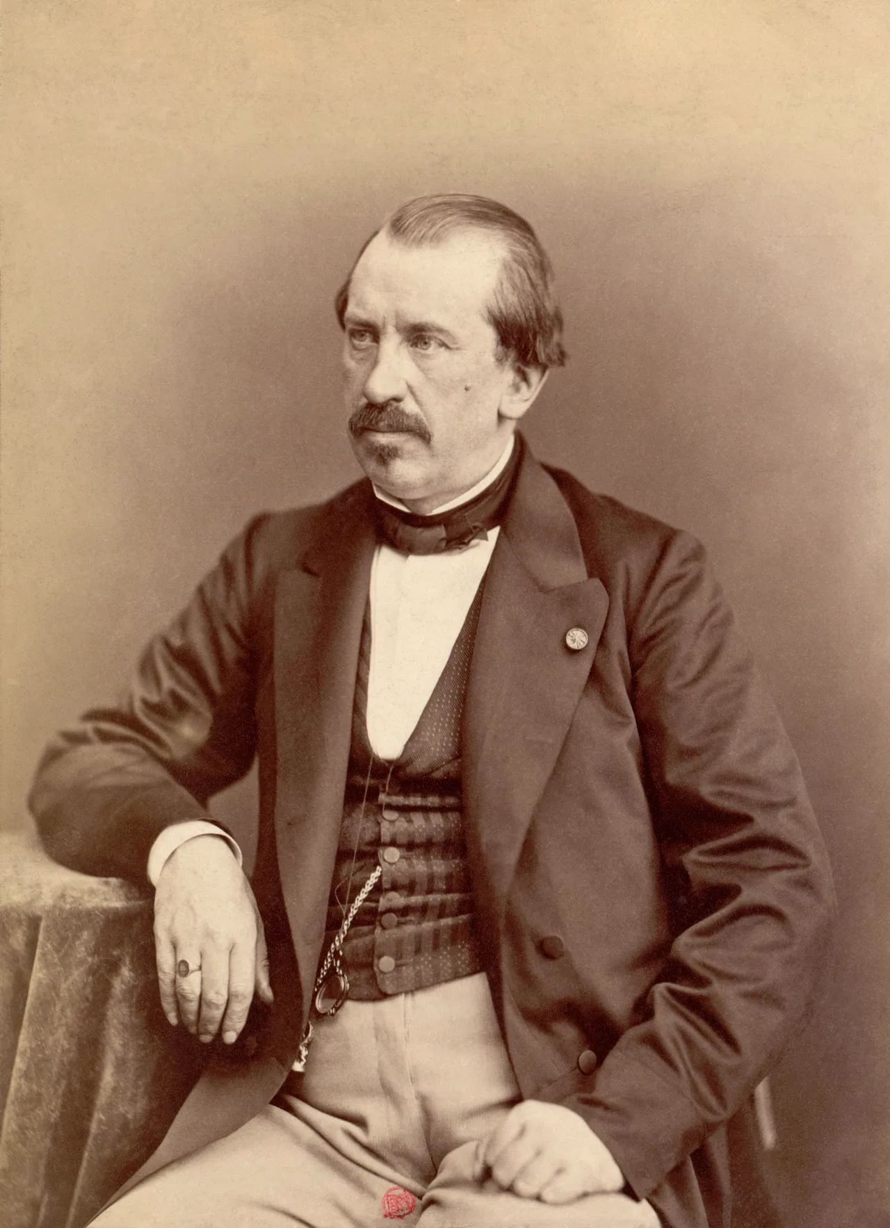 Porträt von Arthur de La Guéronnière (1816–1875) – Gedenkseite