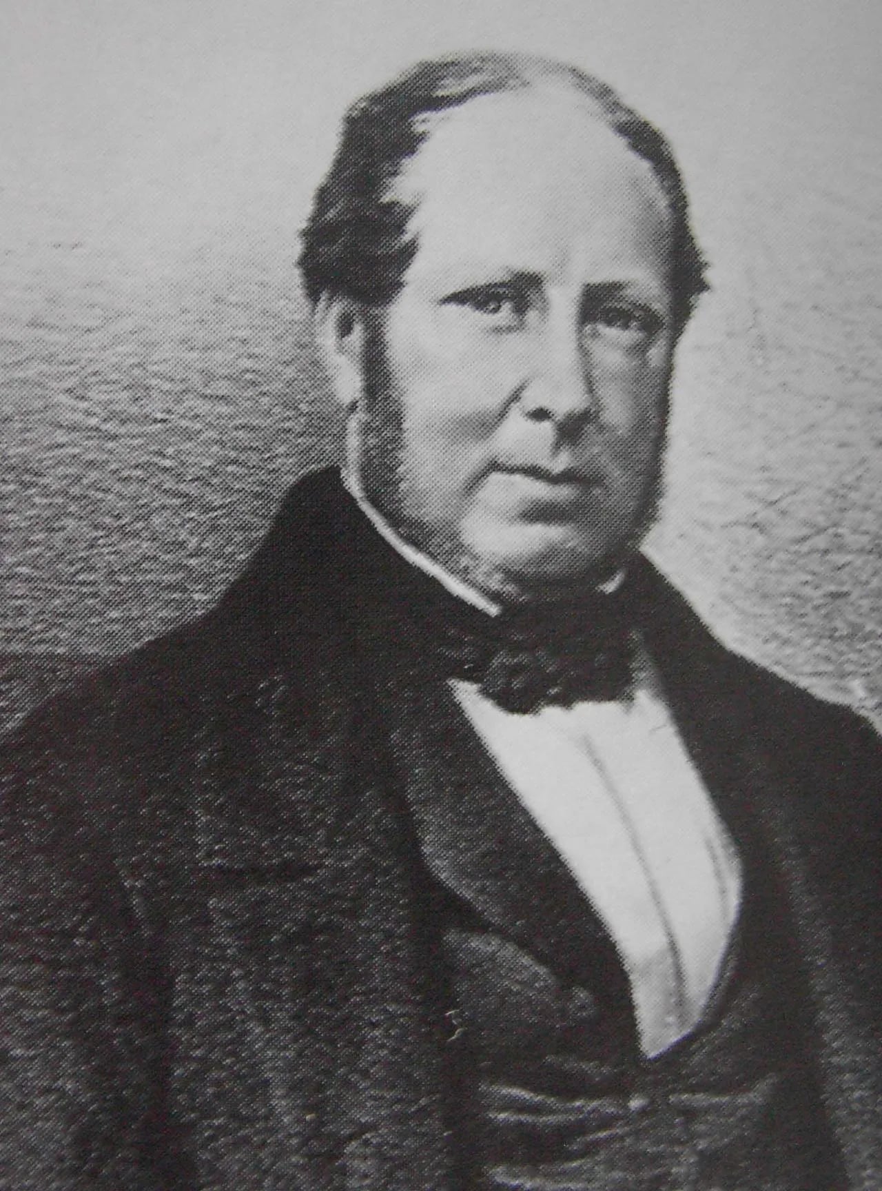Porträt von Ferdinand Lousbergs (1799–1859) – Gedenkseite