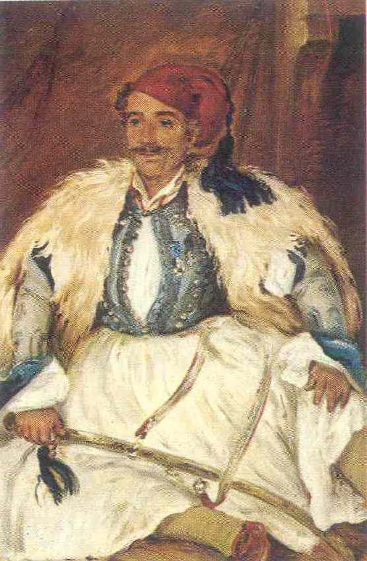 Portrait of Zachos Milios (1805–1860) – memorial page