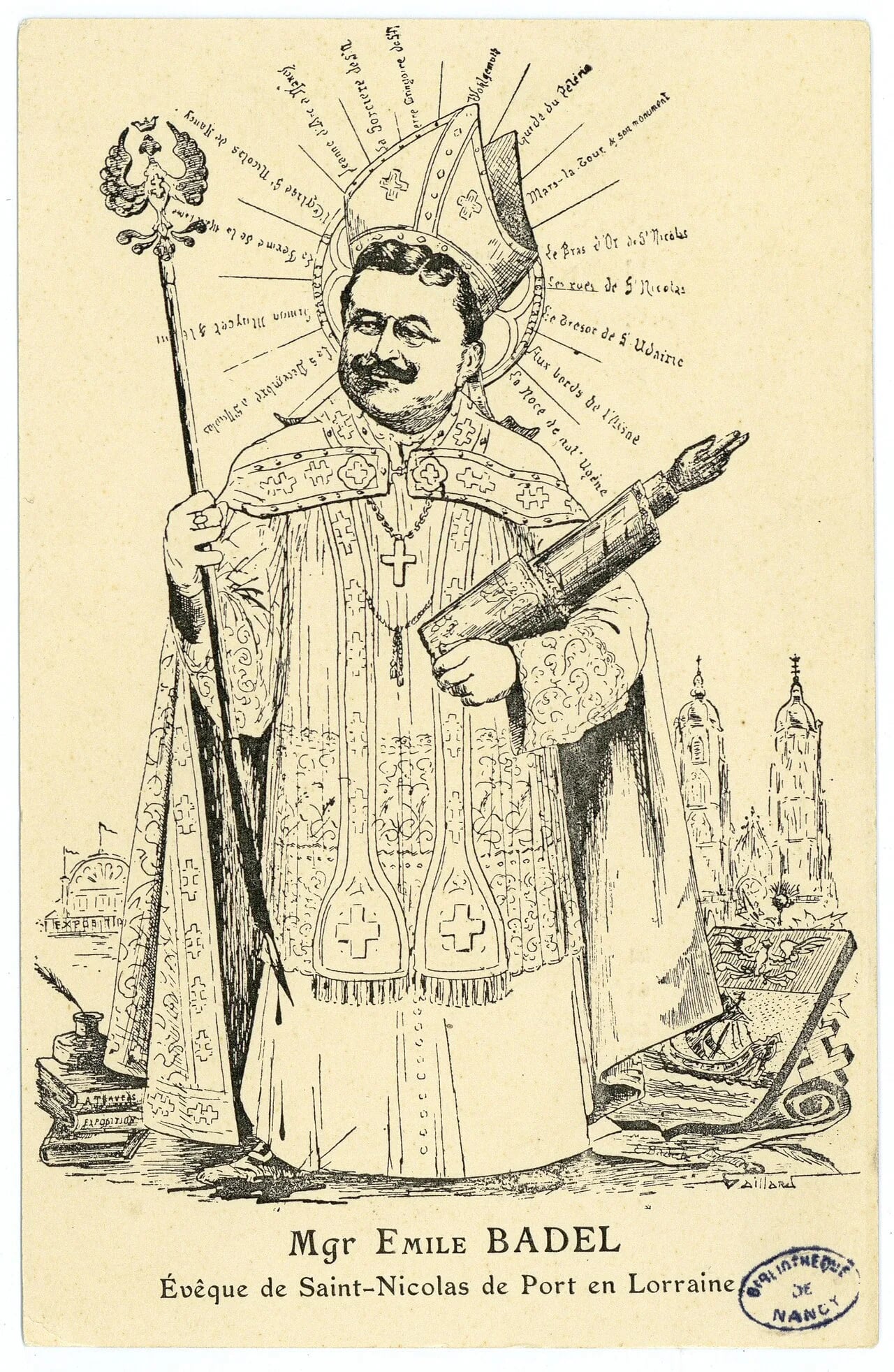 Portrait of Émile Badel (1861–1936) – memorial page