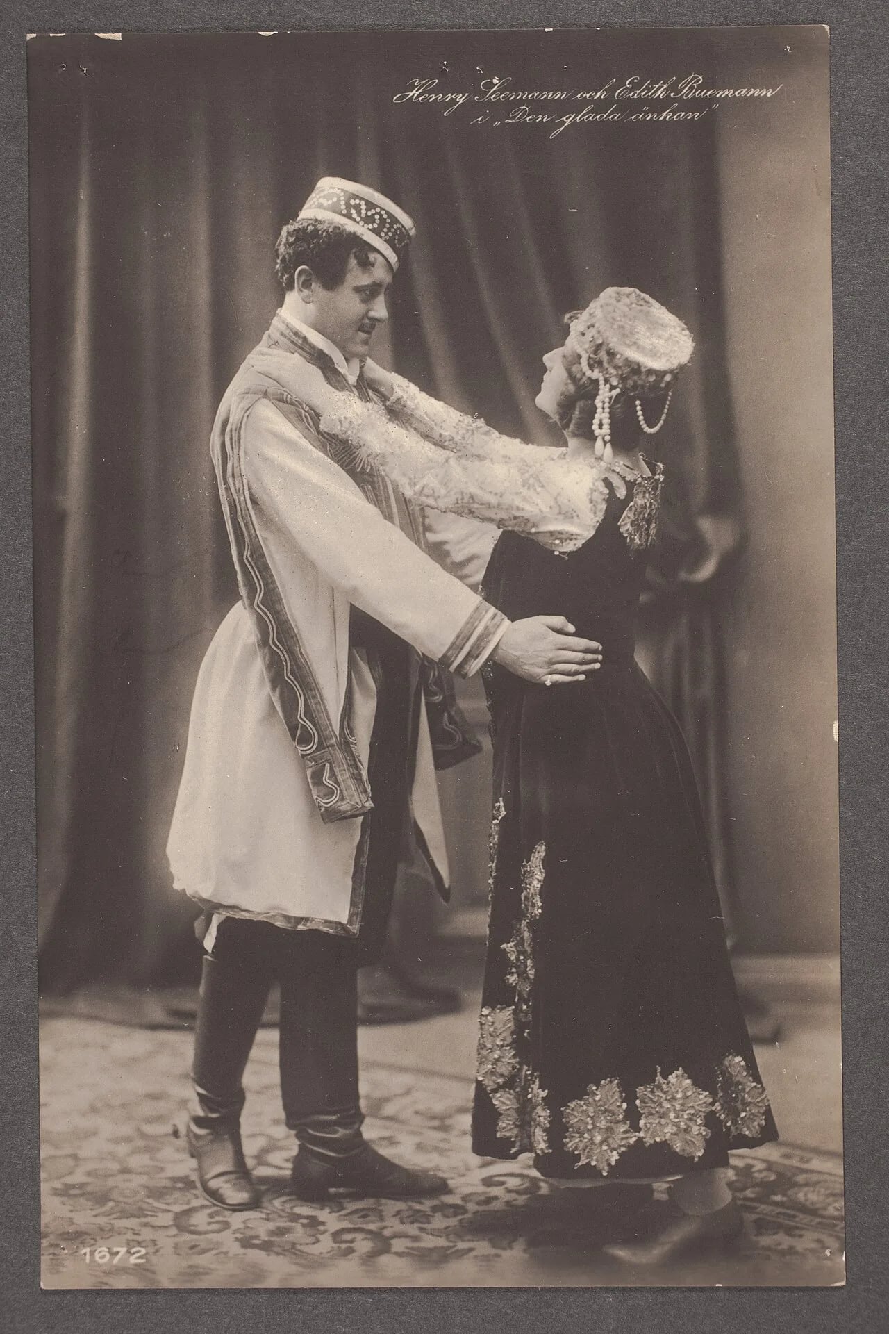 Porträt von Edith Buemann Psilander (1879–1968) – Gedenkseite