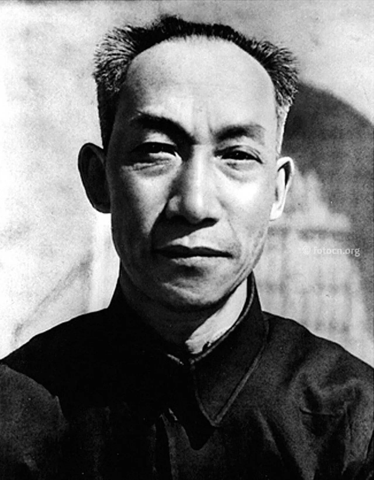 Porträt von Wu Yuzhang (1878–1966) – Gedenkseite