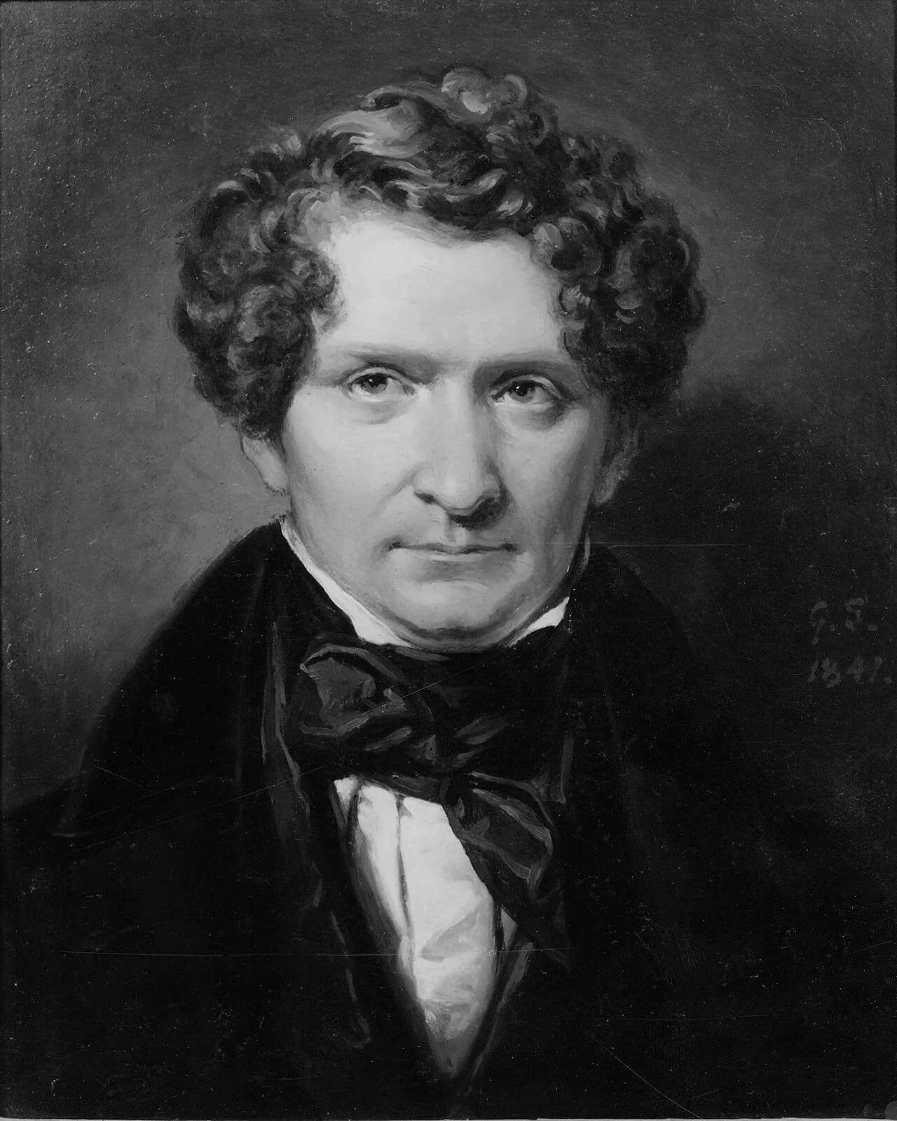 Porträt von Adolf Fredrik Lindblad (1801–1878) – Gedenkseite