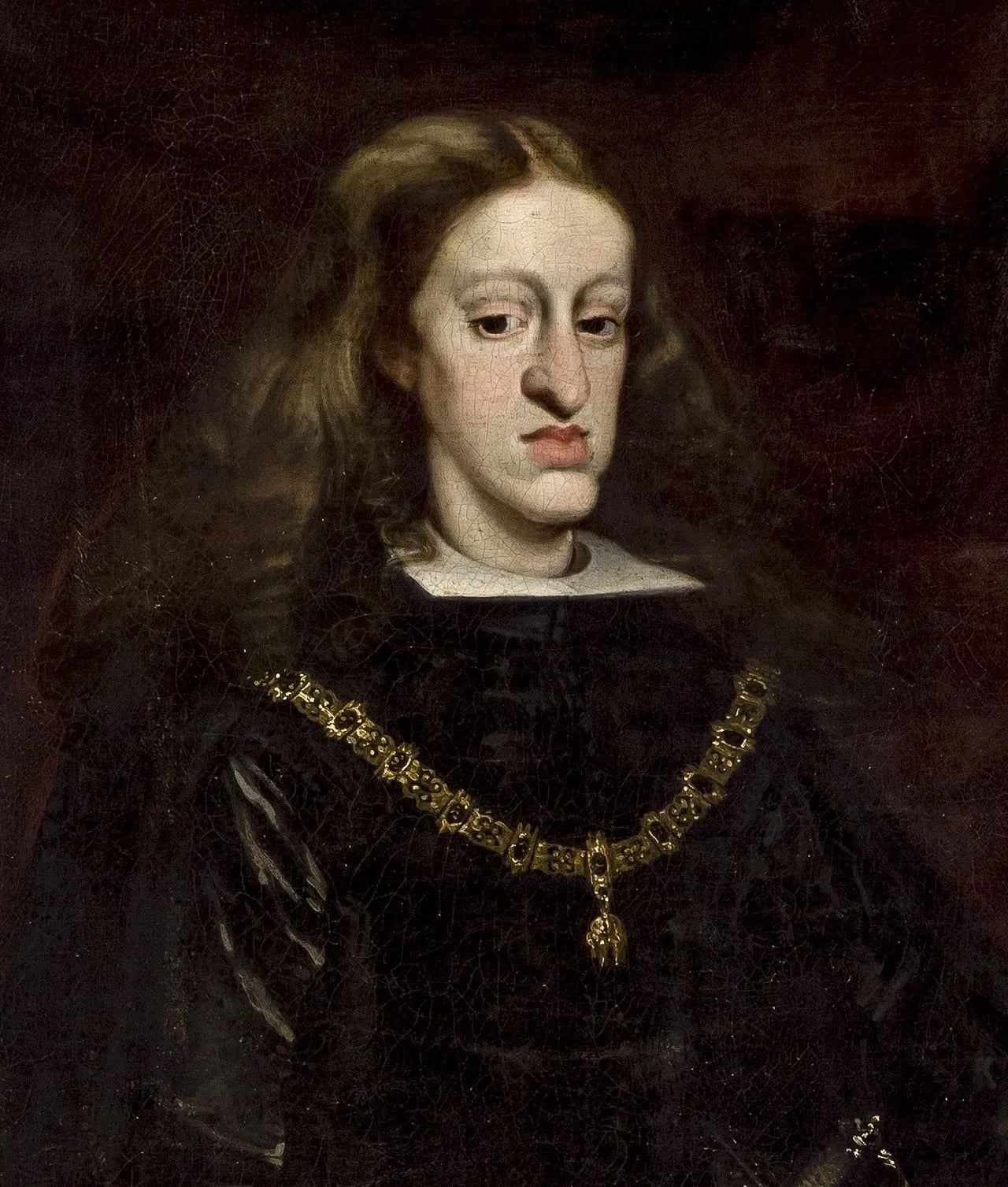 Porträt von Karl II. (1661–1700) – Gedenkseite