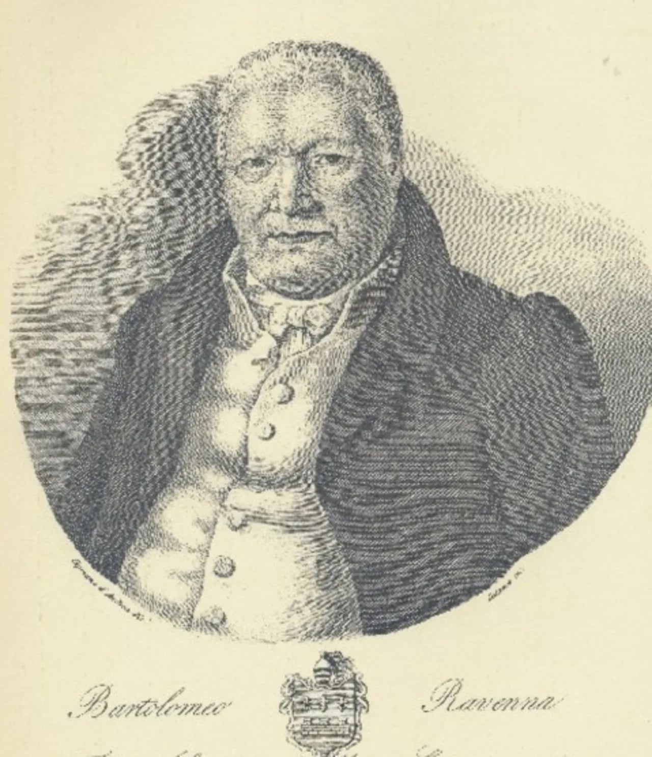 Portrait of Bartolomeo Ravenna (1761–1837) – memorial page