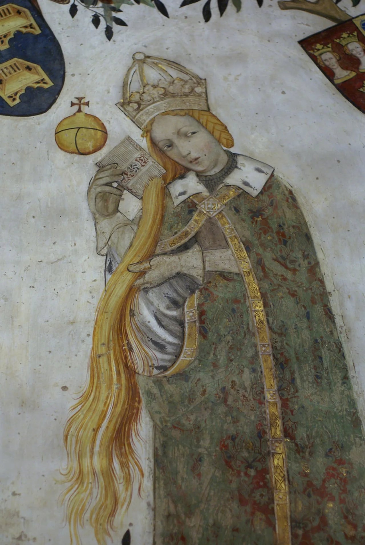 Porträt von Beatrice di Sicilia (1260–1307) – Gedenkseite