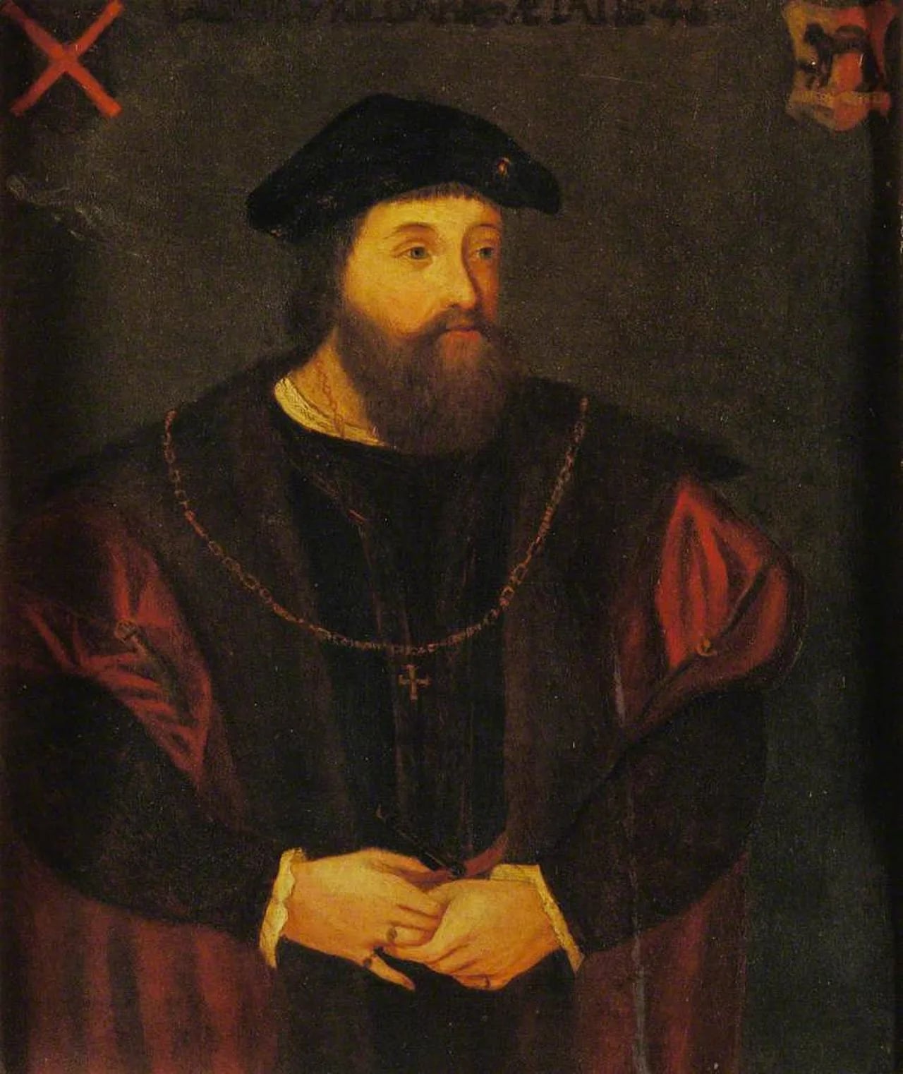 Portrait of Gerald FitzGerald (1487–1534) – memorial page