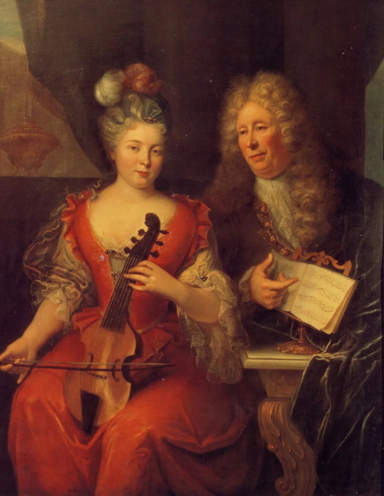 Portrait of Louis de Caix d’Hervelois (1680–1759) – memorial page