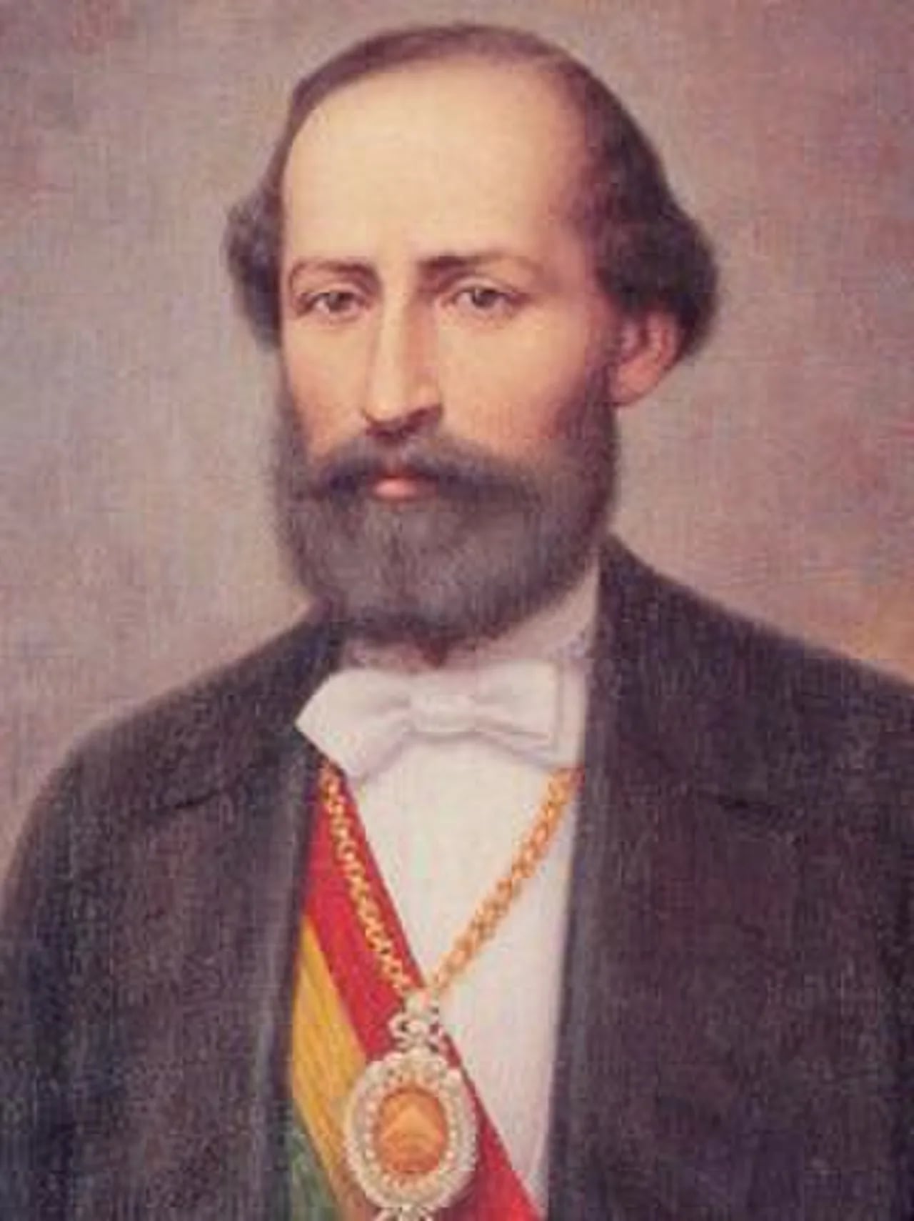 Portrait of Adolfo Ballivián Coll (1831–1874) – memorial page