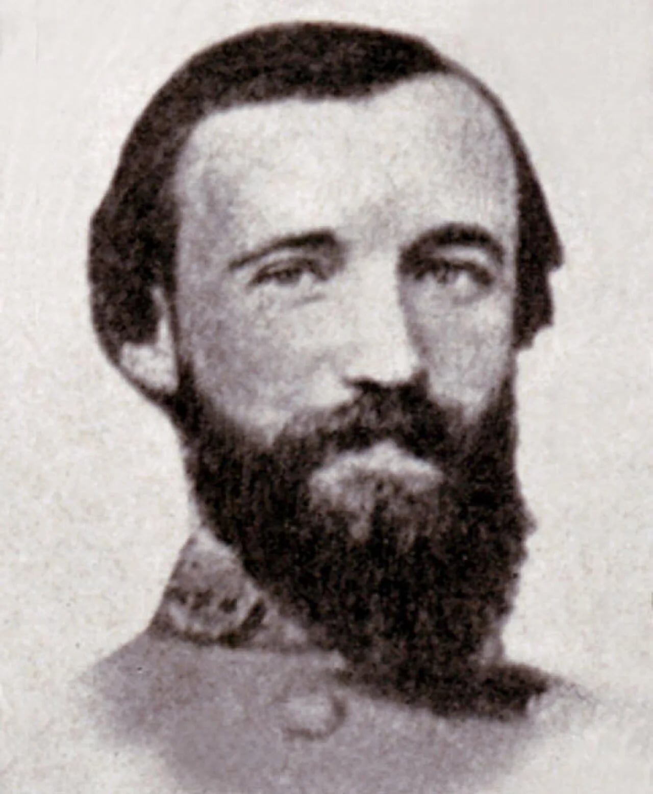 Porträt von Victor Jean Baptiste Girardey (1837–1864) – Gedenkseite