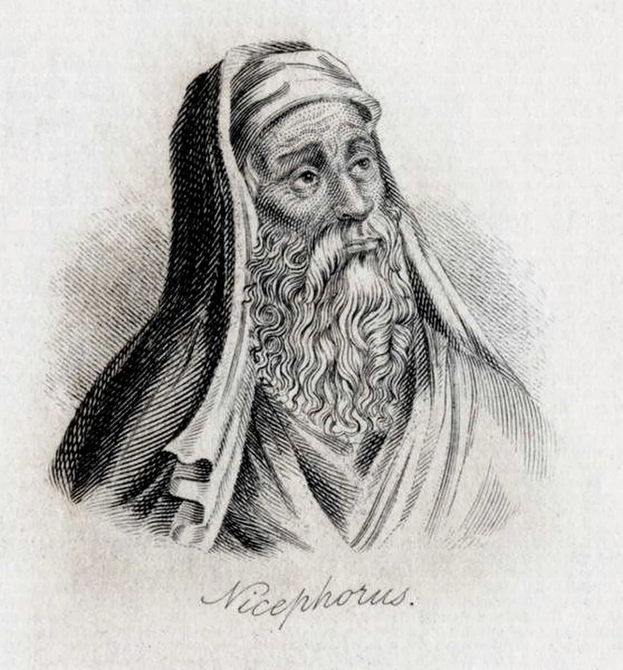 Porträt von Nikephoros Gregoras (1295–1360) – Gedenkseite