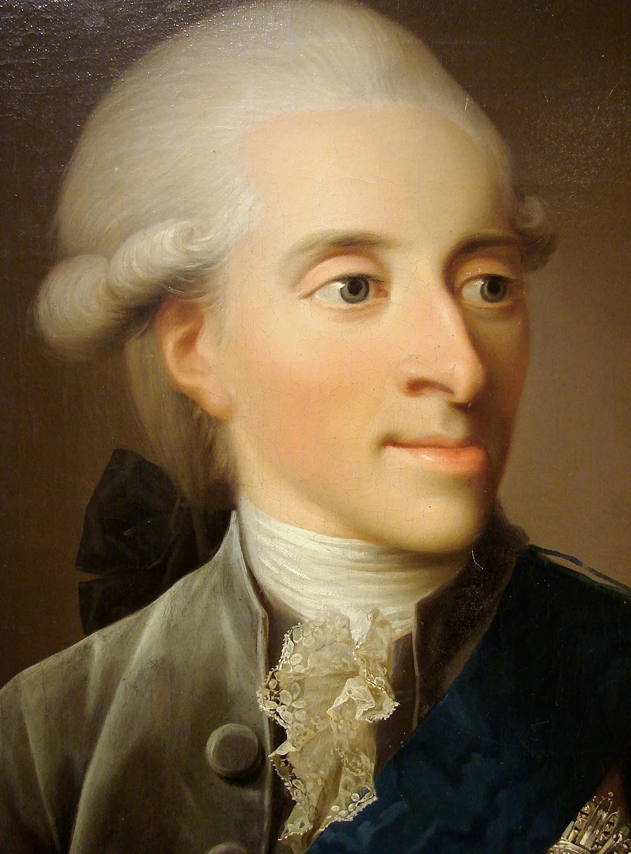 Porträt von Friedrich von Dänemark (1753–1805) – Gedenkseite