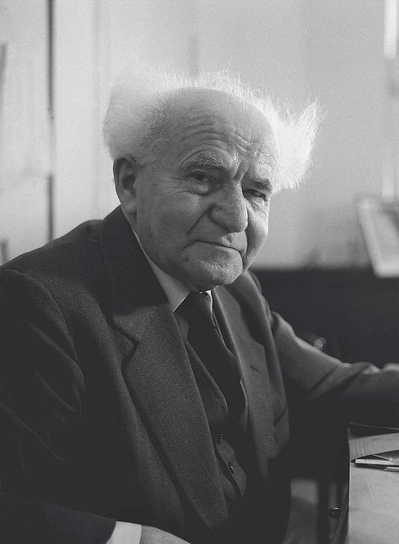 Porträt von David Ben-Gurion (1886–1973) – Gedenkseite