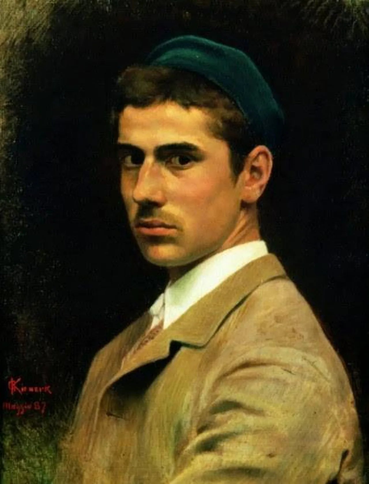 Porträt von Giorgio Kienerk (1869–1948) – Gedenkseite
