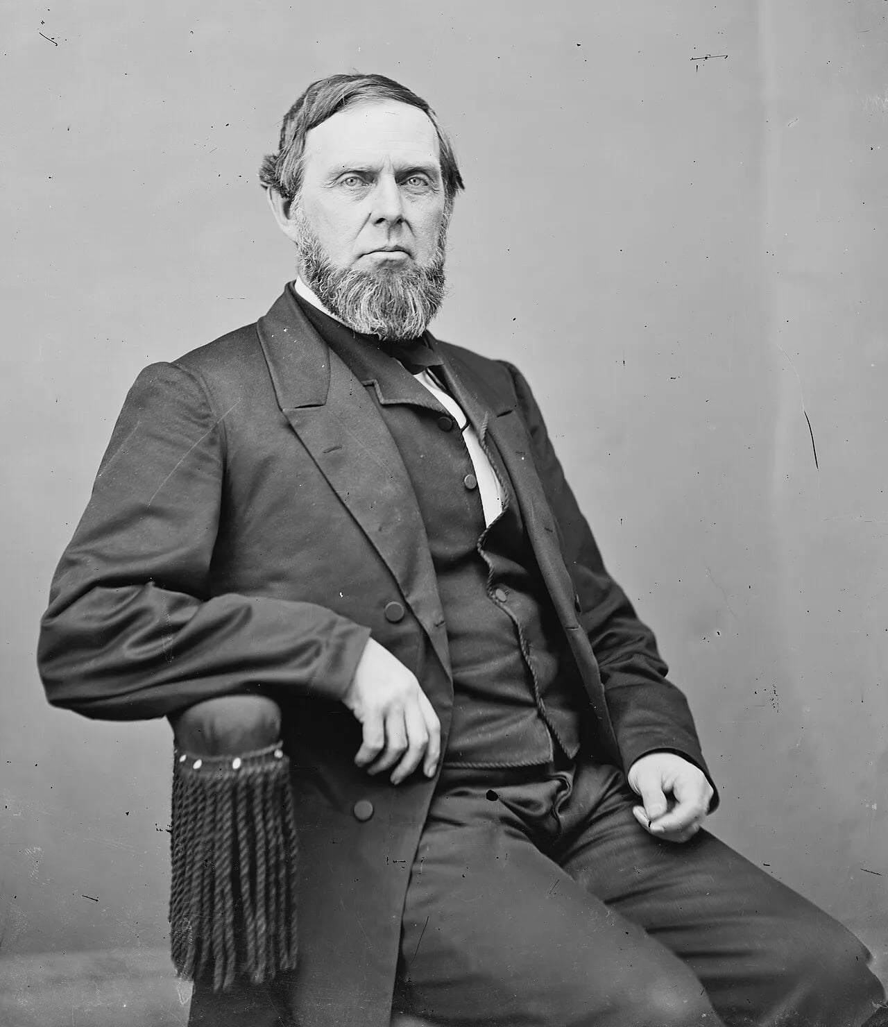 Porträt von James Harlan (1820–1899) – Gedenkseite