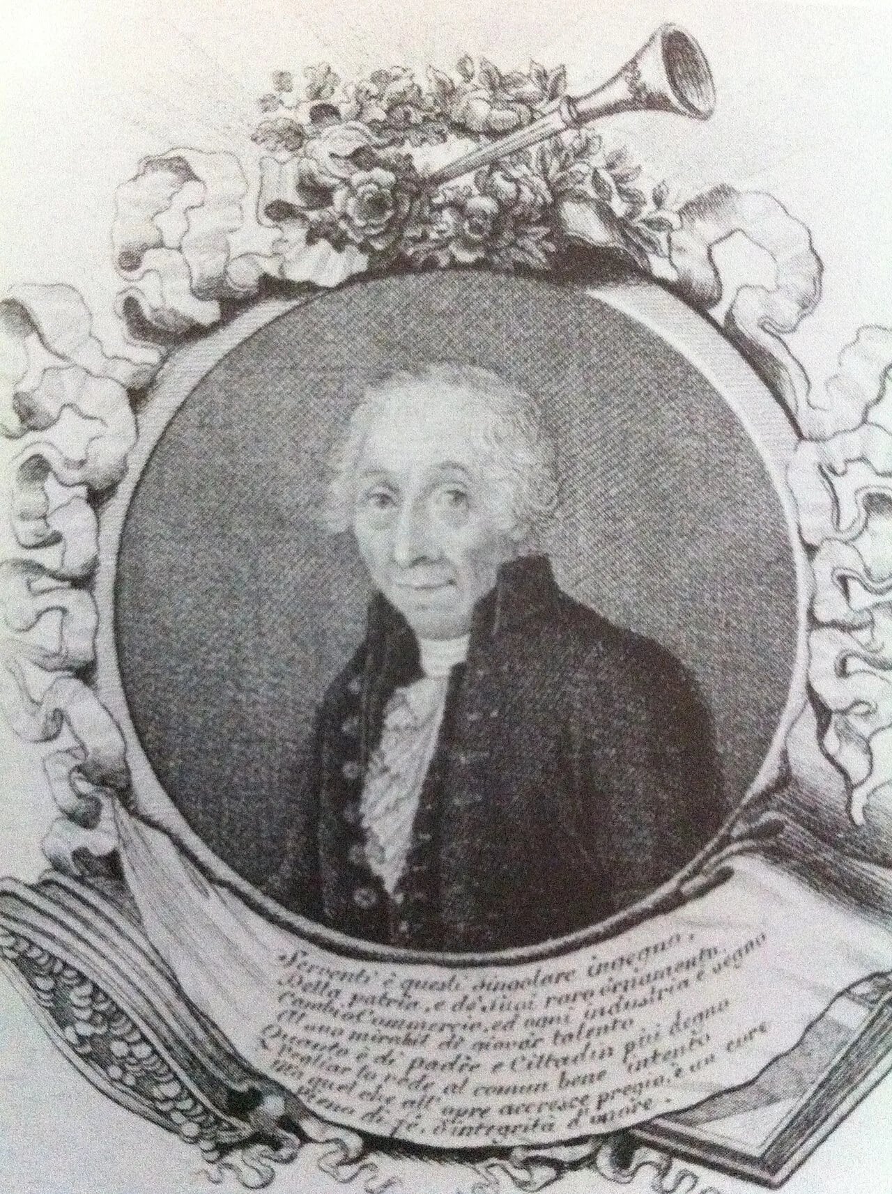 Portrait of Giuseppe Serventi (1743–1826) – memorial page