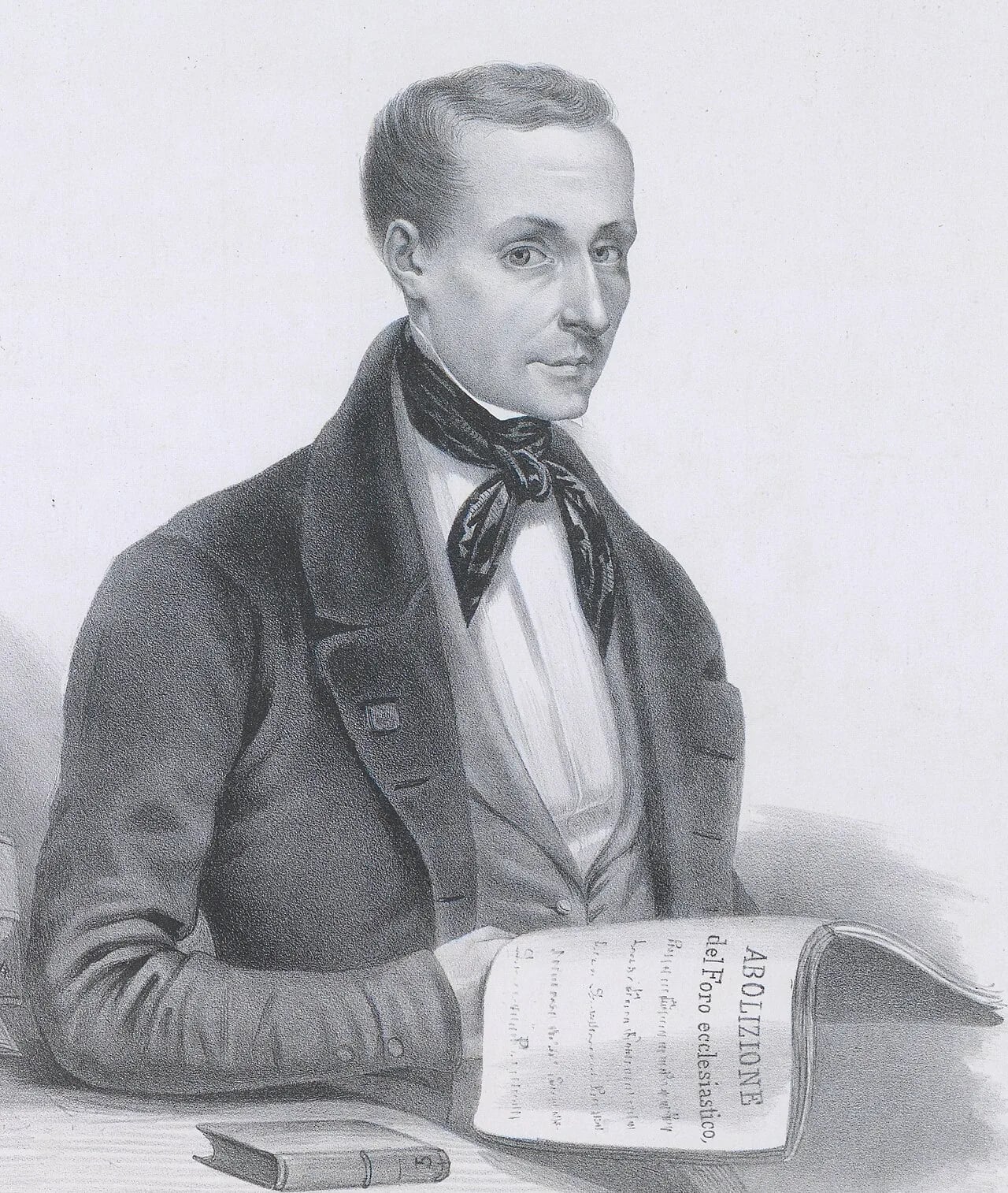 Portrait of Giuseppe Siccardi (1802–1857) – memorial page