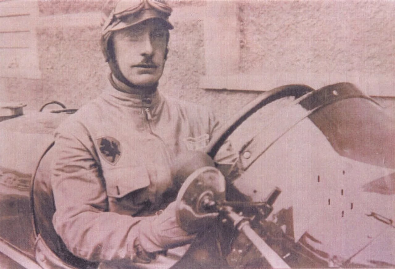 Porträt von Guido d’Ippolito (1894–1933) – Gedenkseite