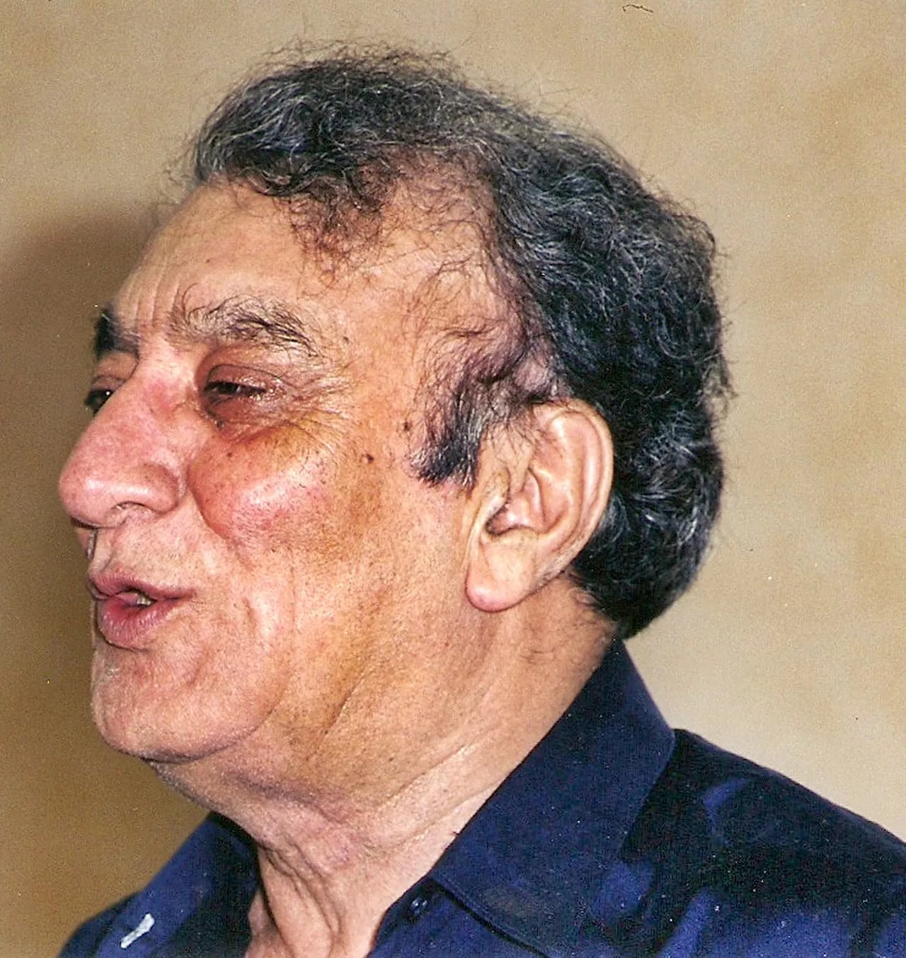 Portrait of Ahmad Faraz (1931–2008) – memorial page