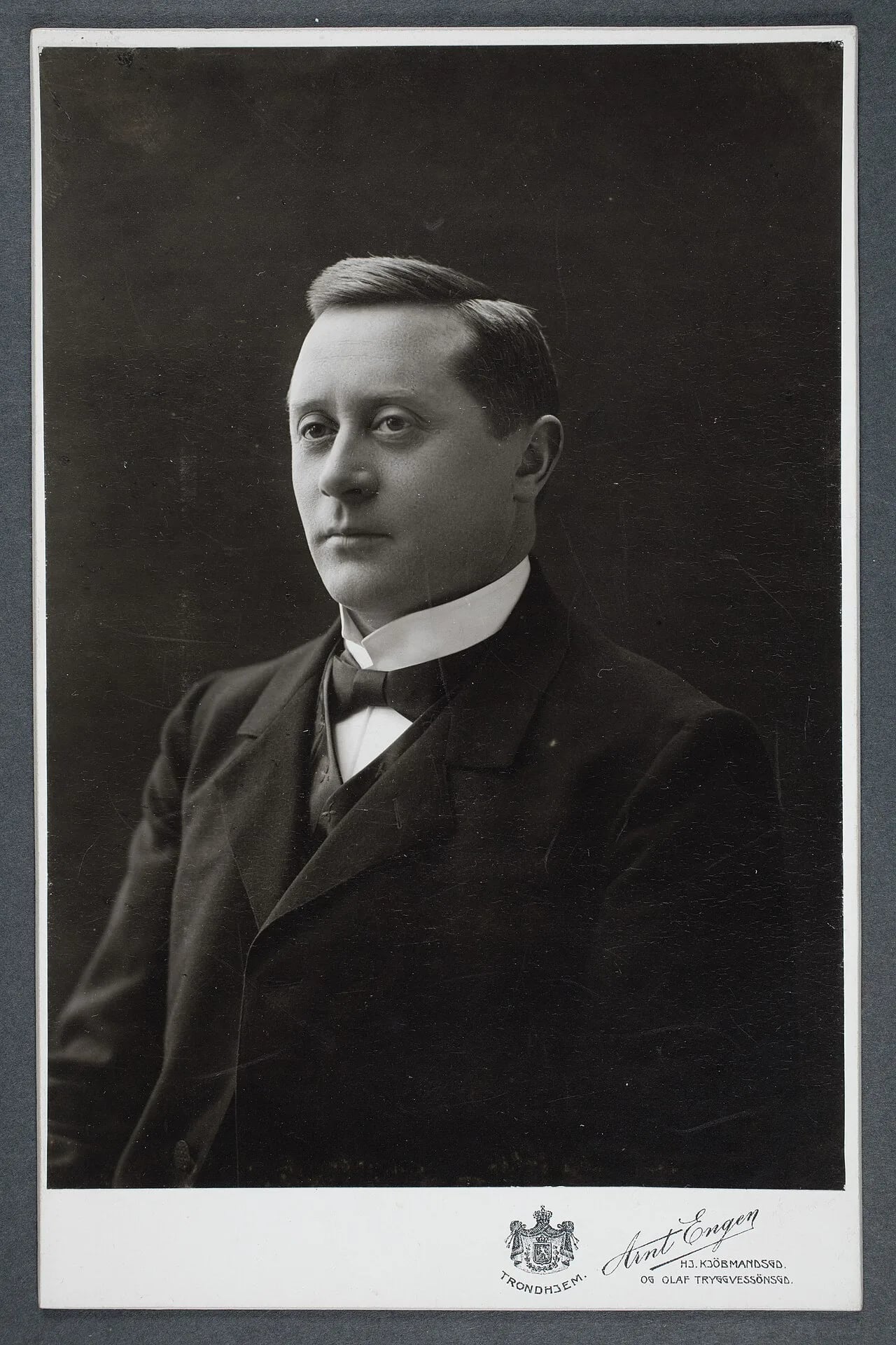 Portrait of Alfred Bagger (1868–1943) – memorial page