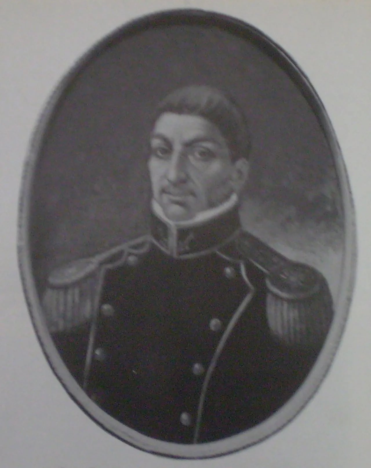 Porträt von Juan Bautista Azopardo (1772–1848) – Gedenkseite