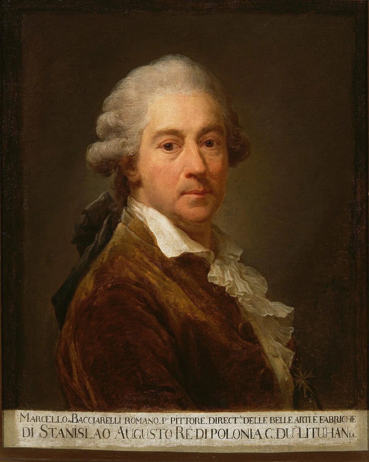 Porträt von Marcello Bacciarelli (1731–1818) – Gedenkseite