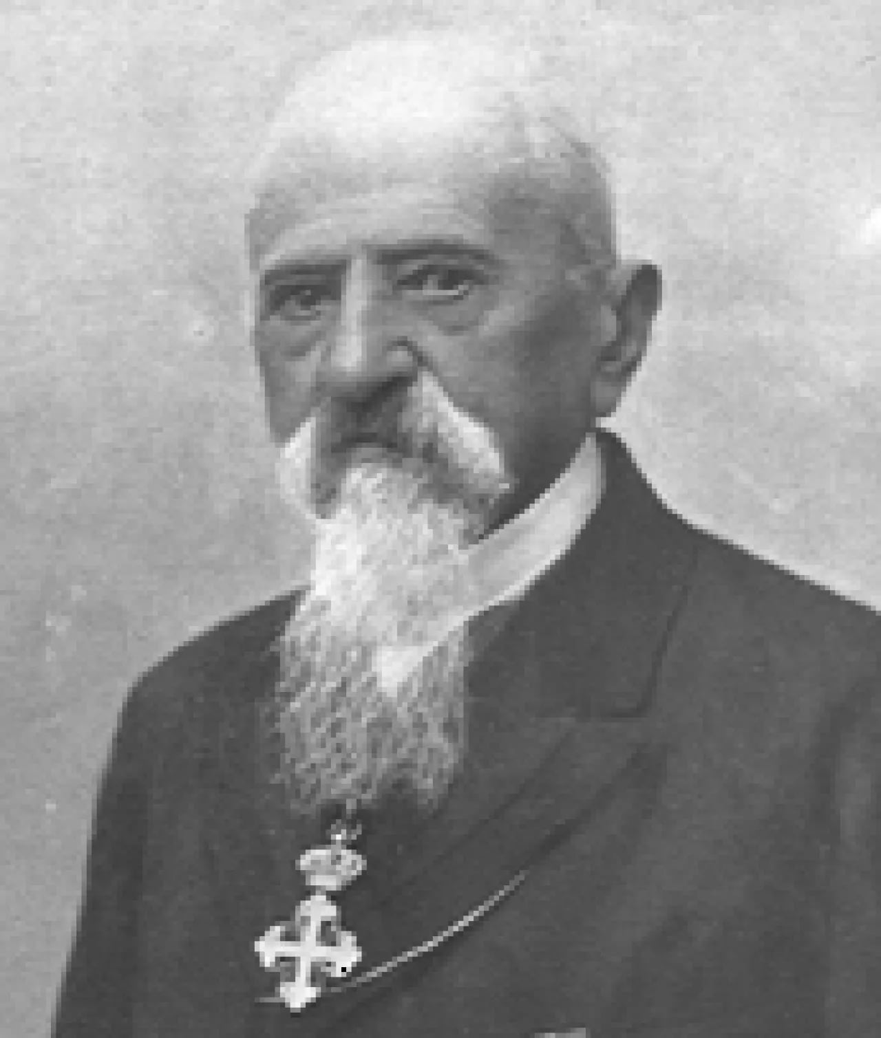 Porträt von Luigi Pastro (1822–1915) – Gedenkseite
