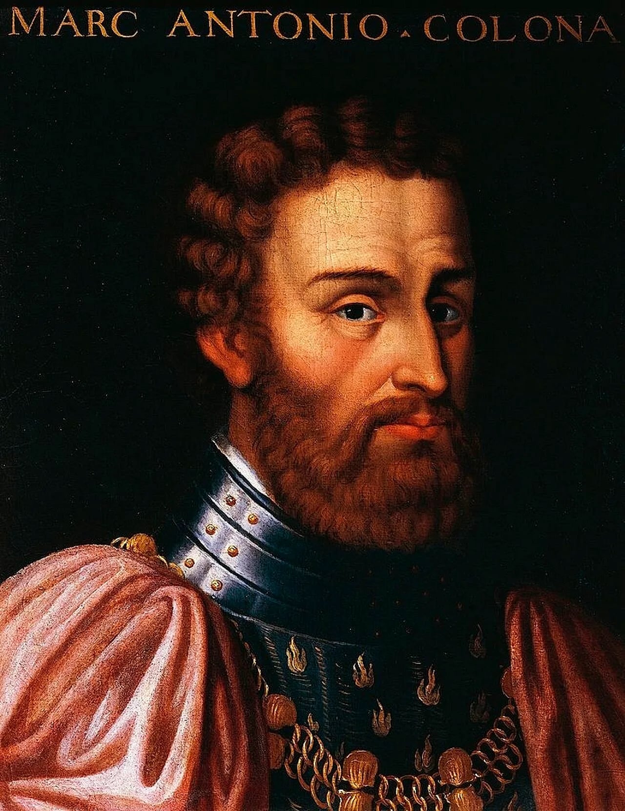 Porträt von Marcantonio I. Colonna (1478–1522) – Gedenkseite