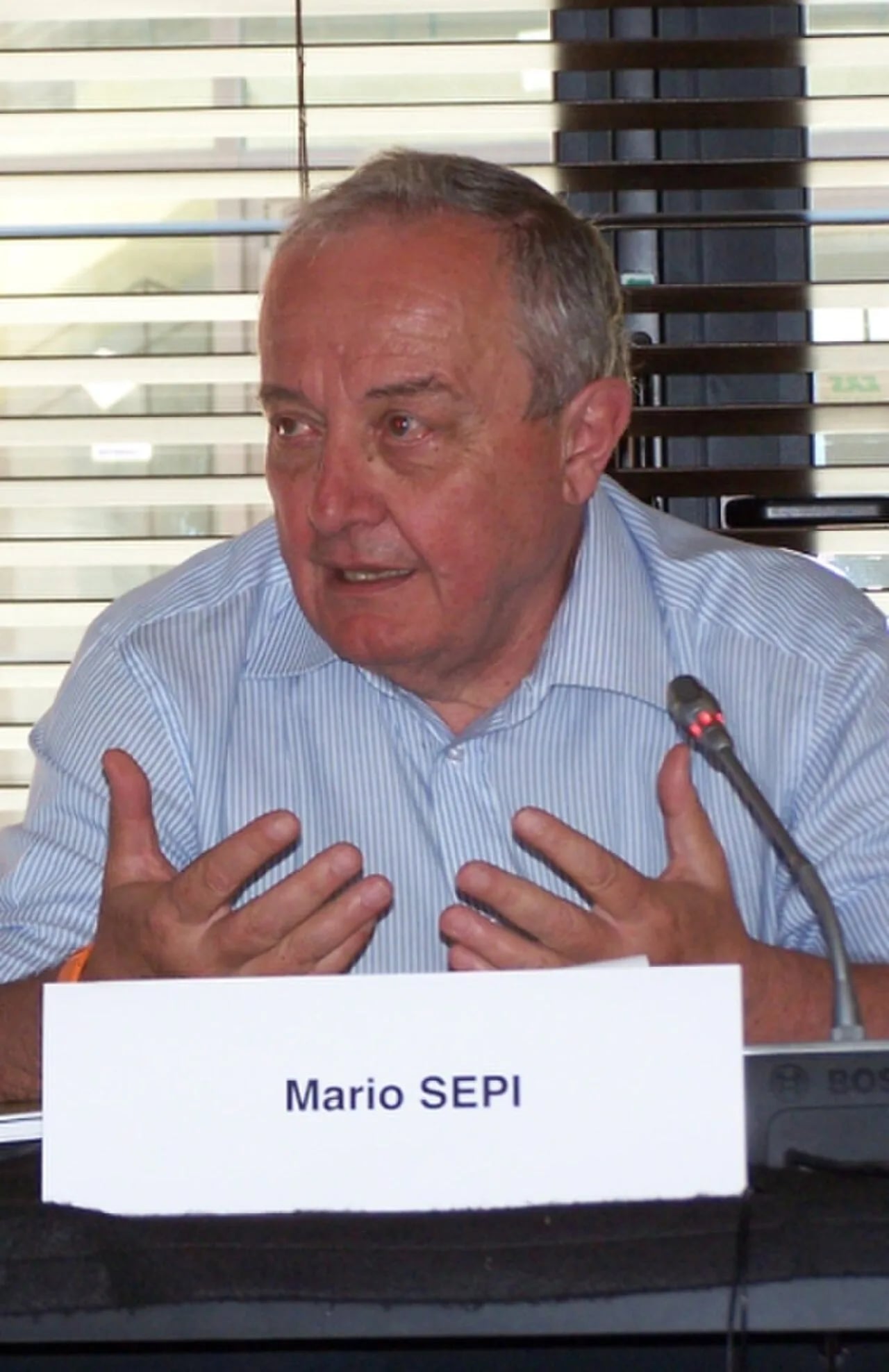 Portrait of Mario Sepi (1941–2011) – memorial page
