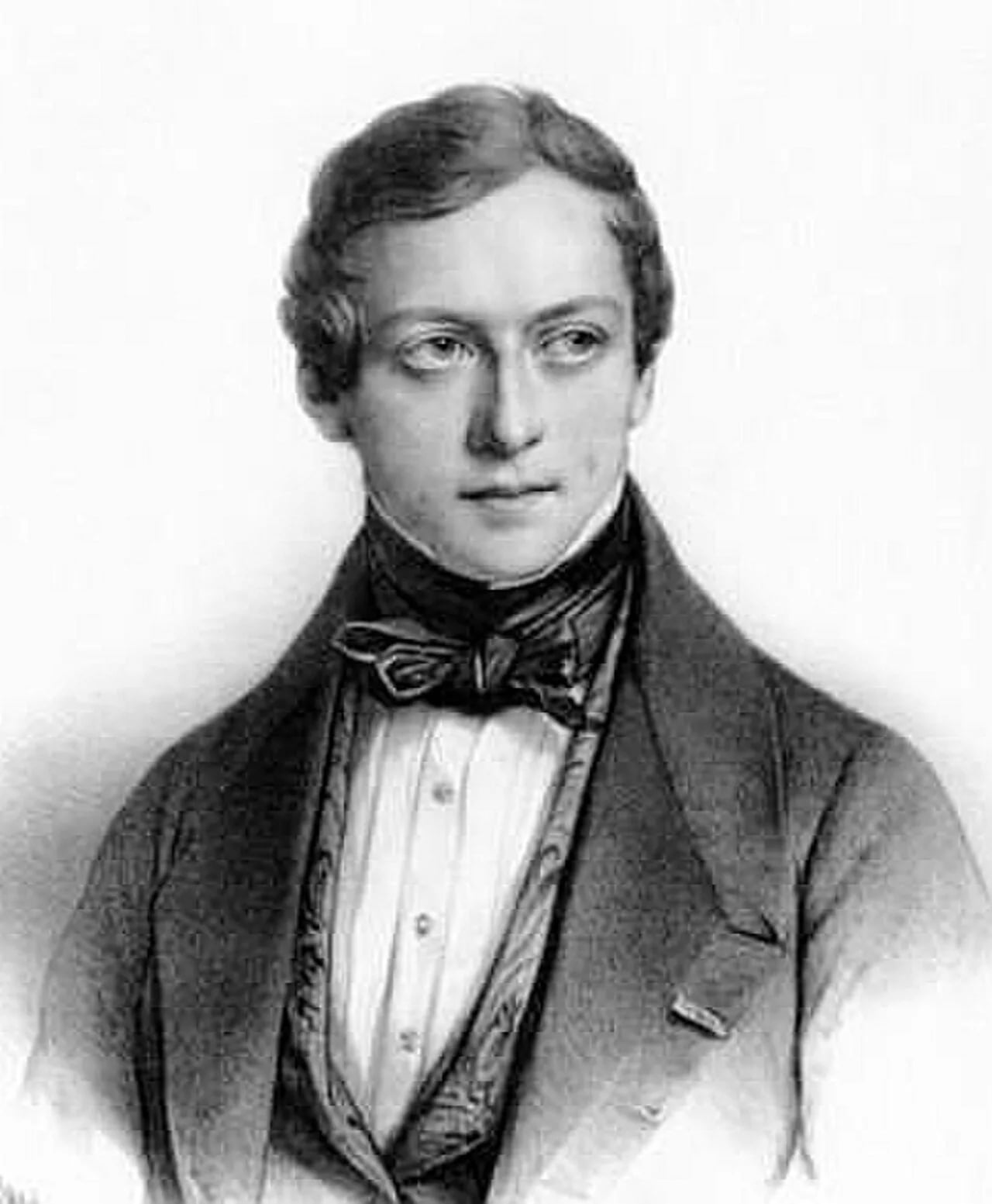 Porträt von Charles-Auguste de Bériot (1802–1870) – Gedenkseite