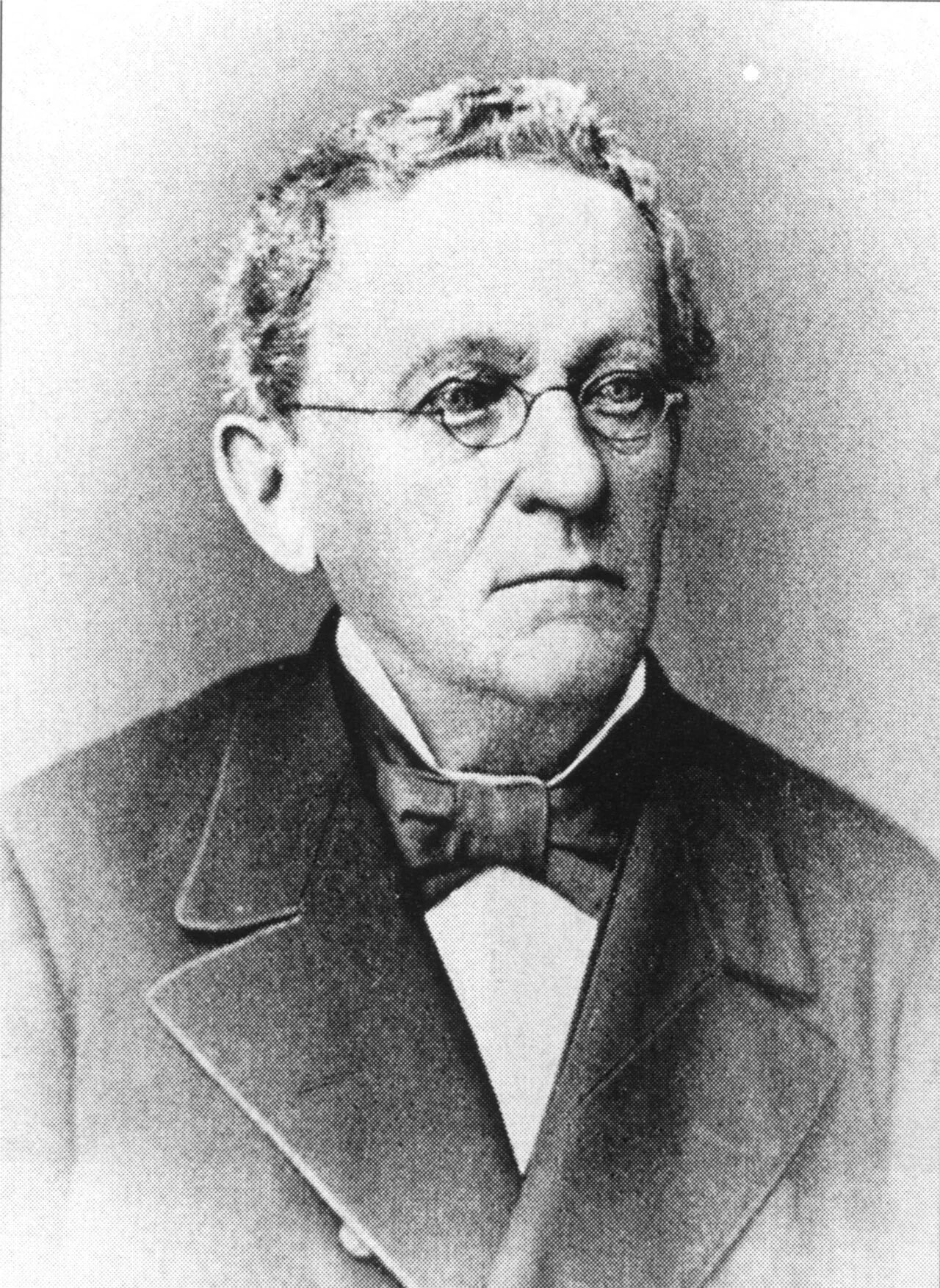 Porträt von Friedrich Wilhelm Grundmann (1804–1887) – Gedenkseite