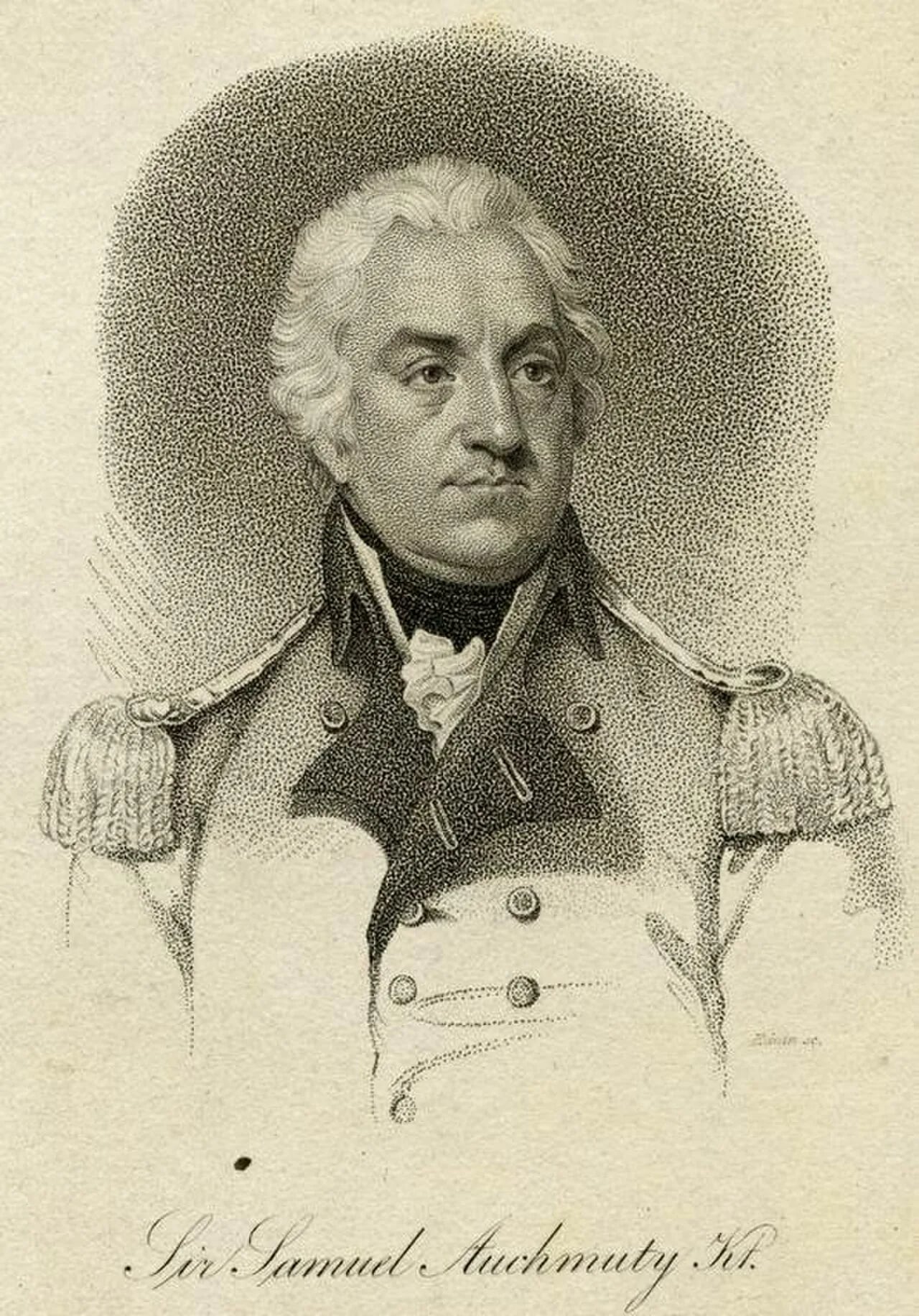 Portrait of Samuel Auchmuty (1758–1822) – memorial page