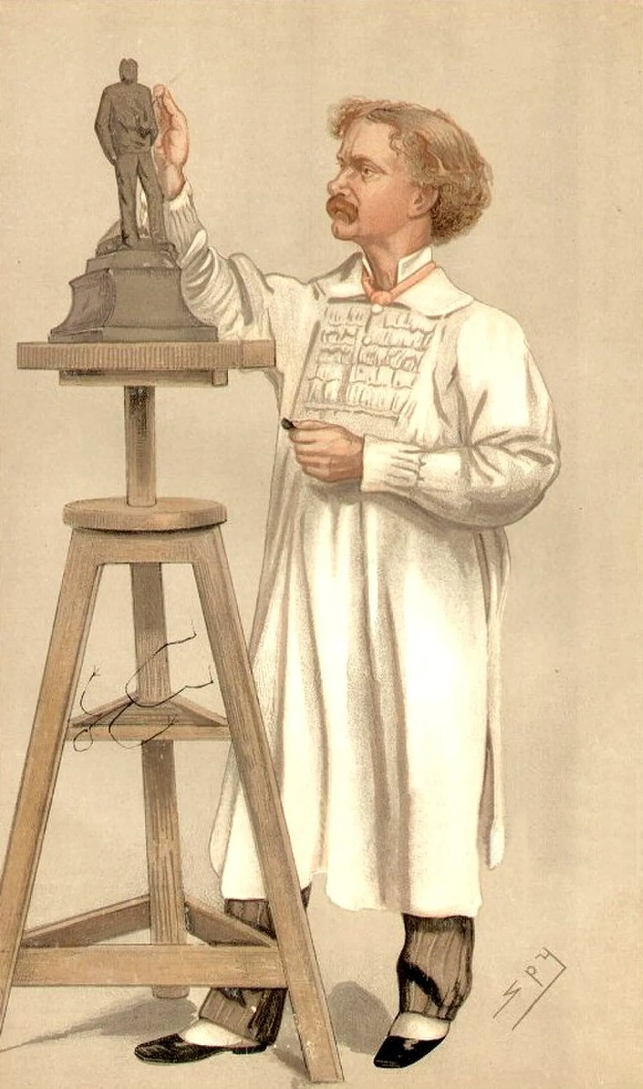 Porträt von Hamo Thornycroft (1850–1925) – Gedenkseite