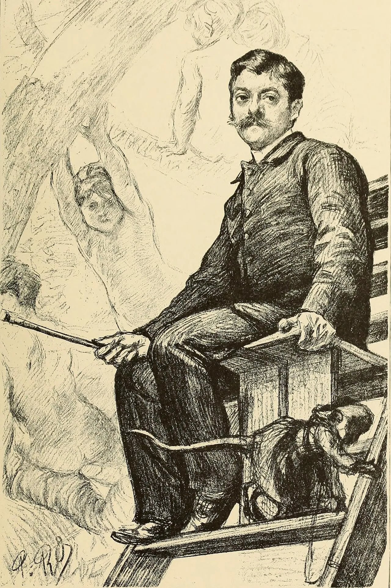 Portrait of Aimé Morot (1850–1913) – memorial page