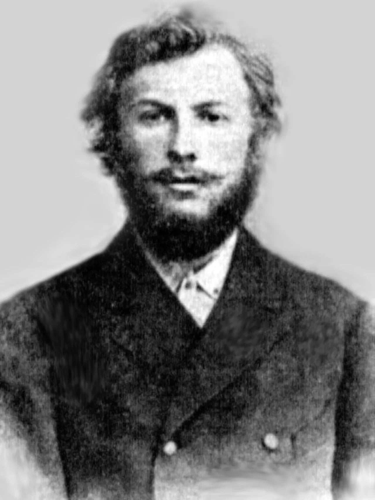 Porträt von Nikolai Semjonowitsch Angarski (1873–1941) – Gedenkseite