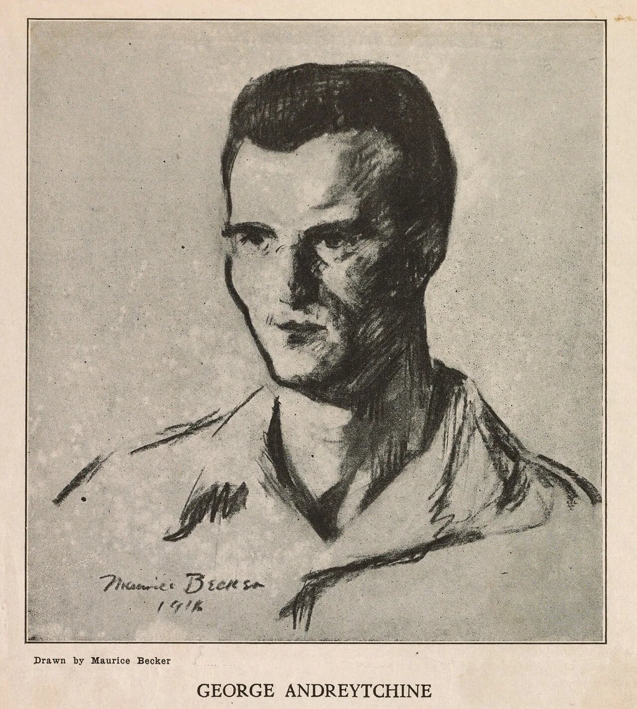 Portrait of Georgi Andrejtschin (1894–1950) – memorial page