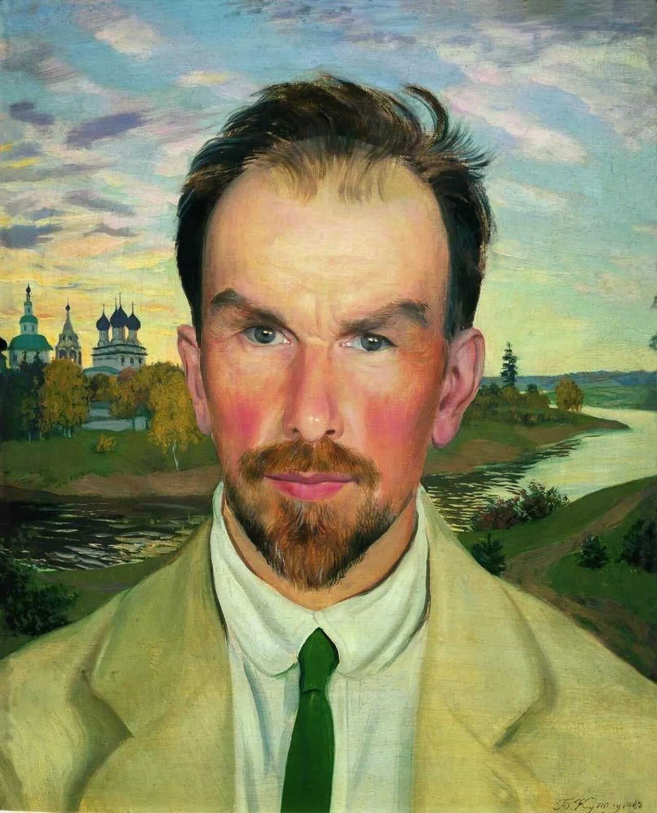 Porträt von Alexander Iwanowitsch Anissimow (1877–1937) – Gedenkseite