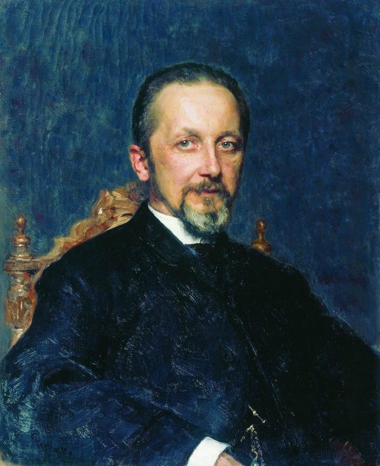 Porträt von Alexei Iwanowitsch Antipow (1833–1907) – Gedenkseite