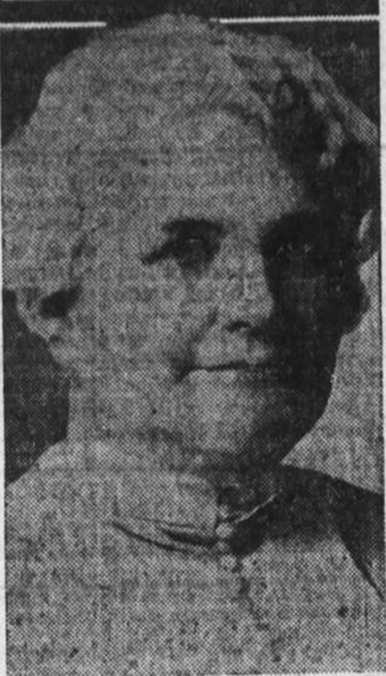 Porträt von Harriet A. Haas (1874–1958) – Gedenkseite