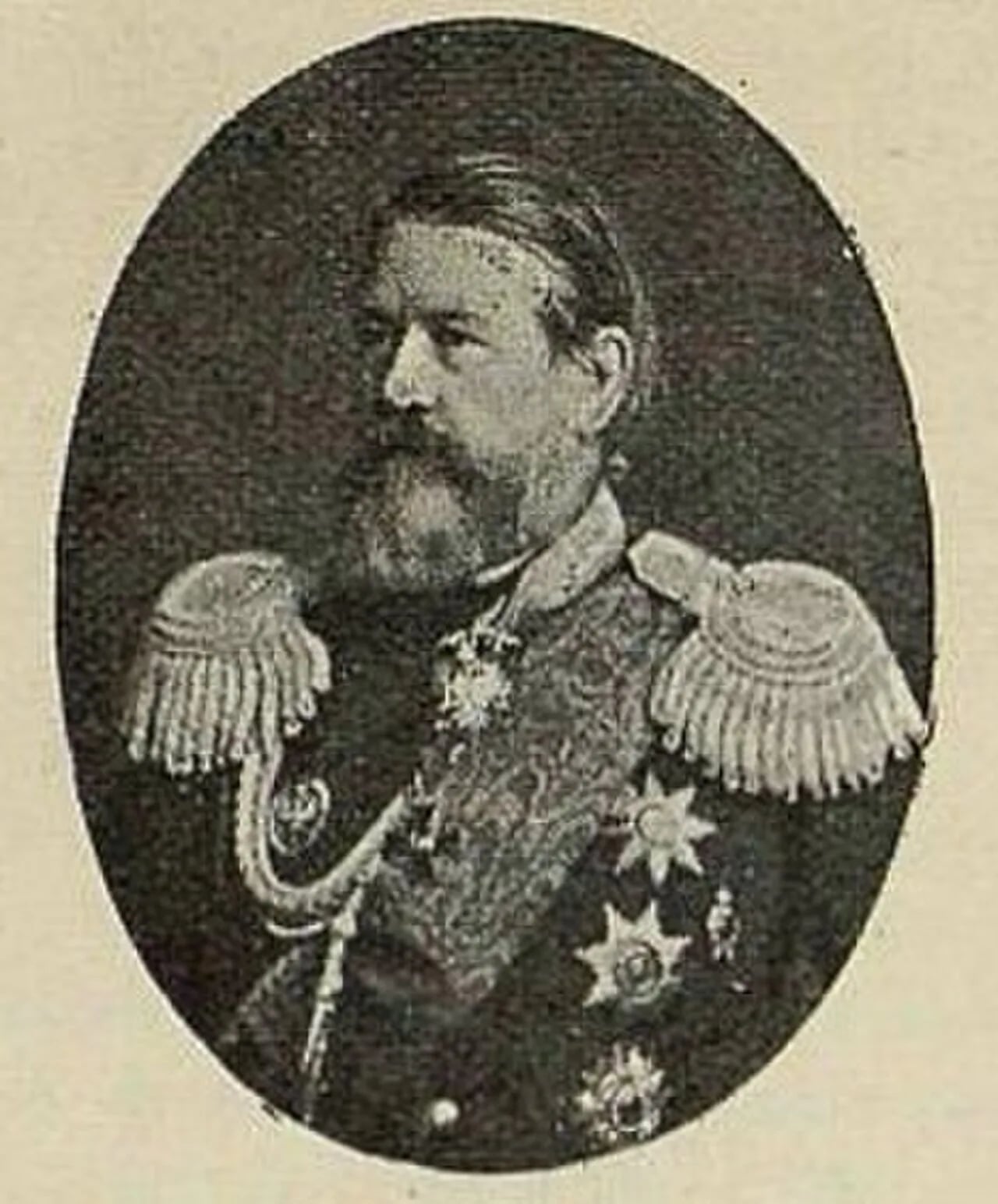 Porträt von Ivan Gedeonov (1816–1907) – Gedenkseite