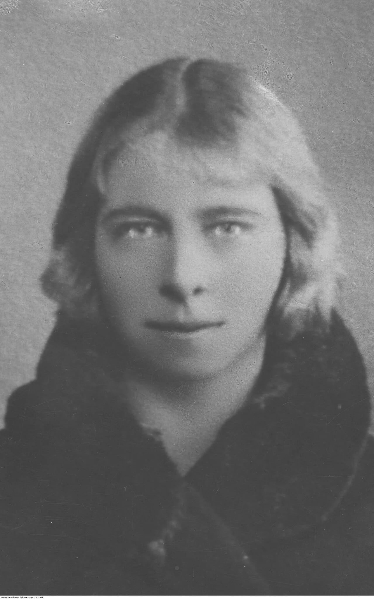 Porträt von Janina Dłuska (1899–1932) – Gedenkseite